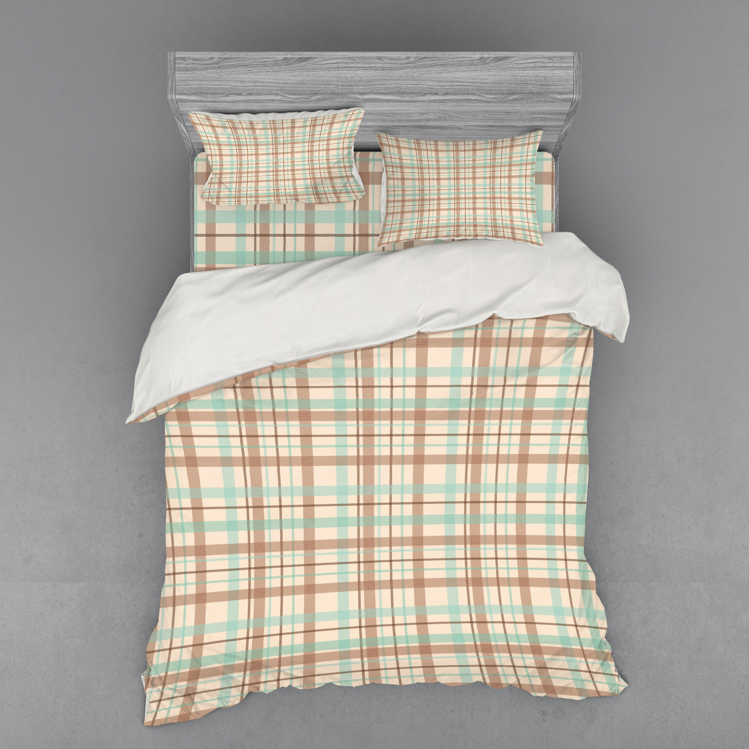 Ambesonne Ethnic Design Bedding Set Duvet Cover Sham Fitted Sheet in 3 Sizes - Picture 159 of 240