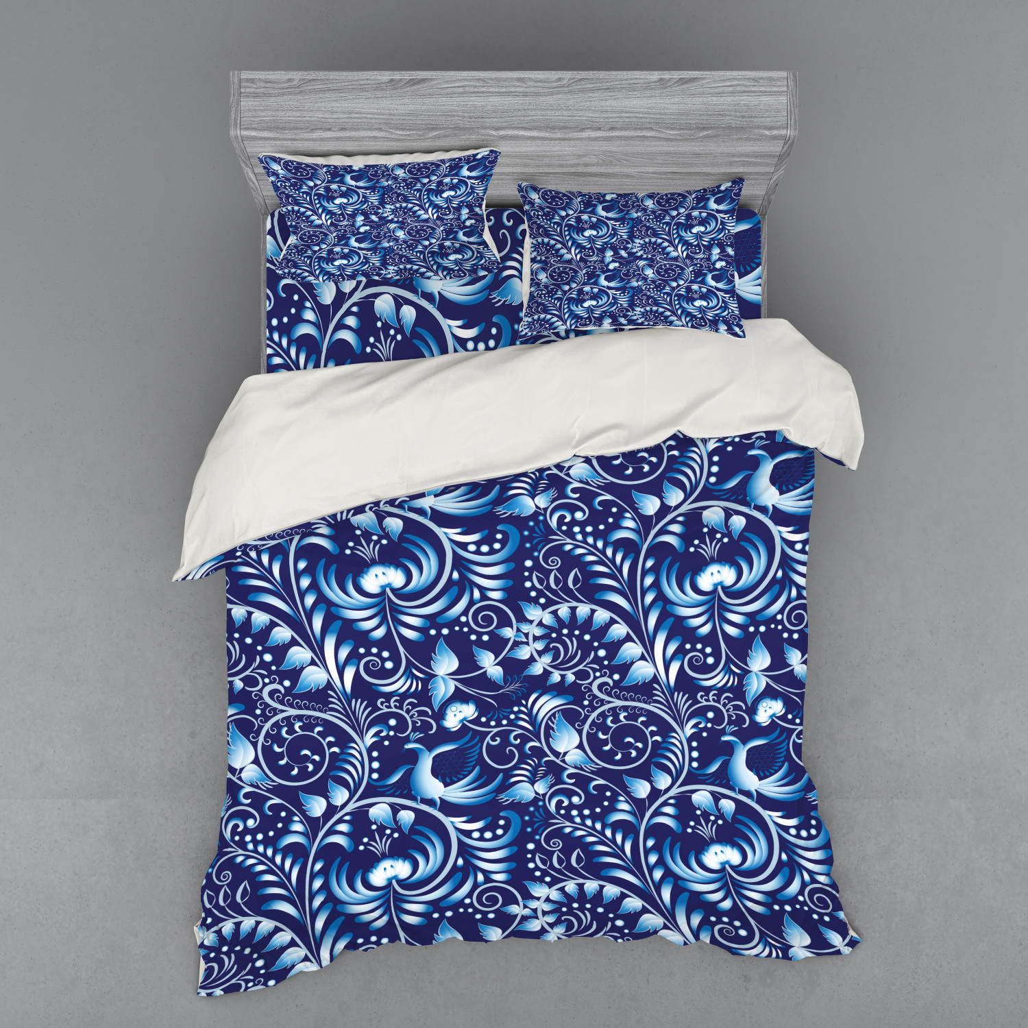 Ambesonne Ethnic Design Bedding Set Duvet Cover Sham Fitted Sheet in 3 Sizes - Picture 91 of 240