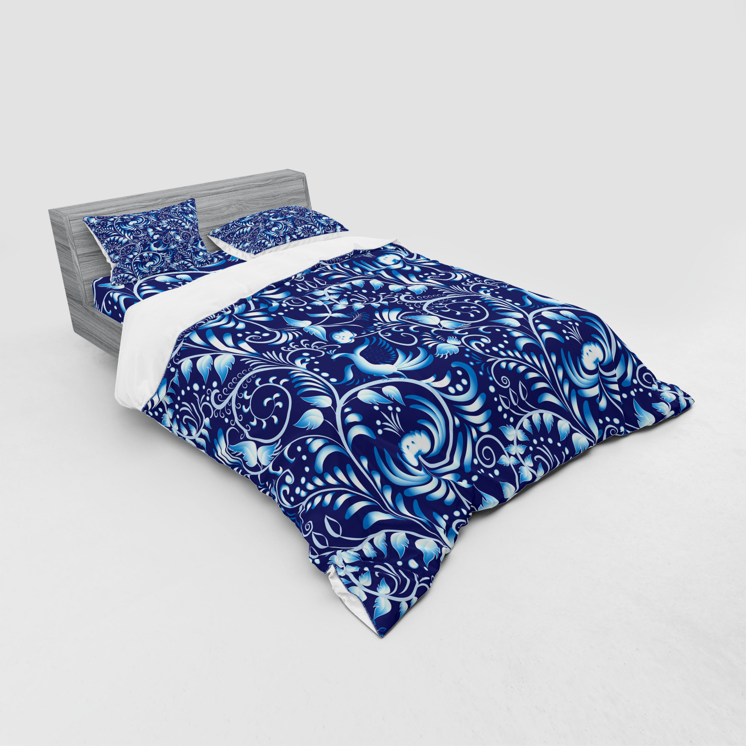 Ambesonne Ethnic Design Bedding Set Duvet Cover Sham Fitted Sheet in 3 Sizes - Picture 92 of 240