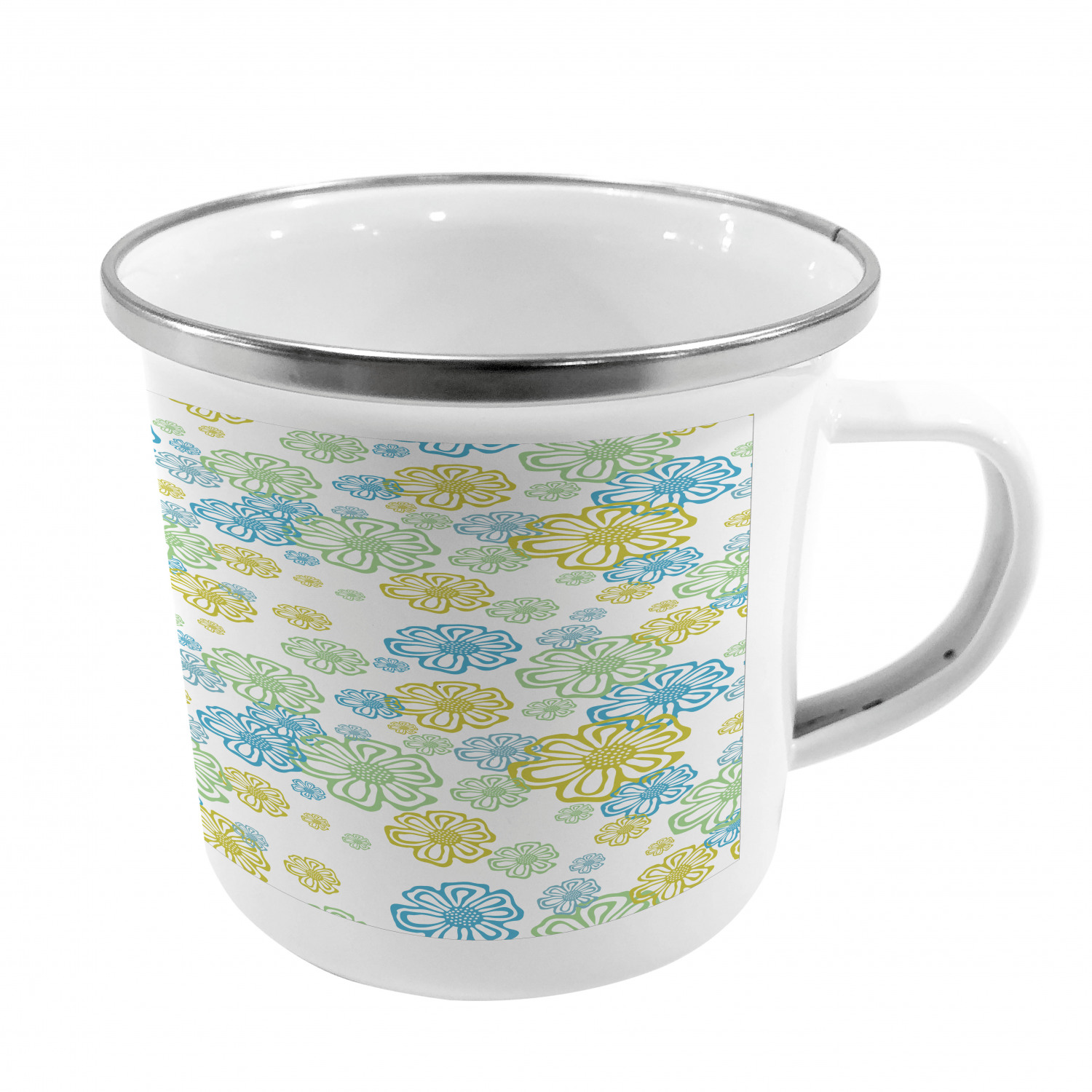 Ambesonne Modern Camping Cup Stainless Steel Mug for Indoors Outdoors - Picture 101 of 183