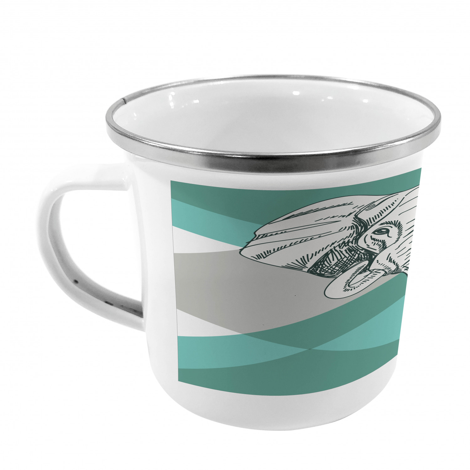 Ambesonne Modern Camping Cup Stainless Steel Mug for Indoors Outdoors - Picture 84 of 183