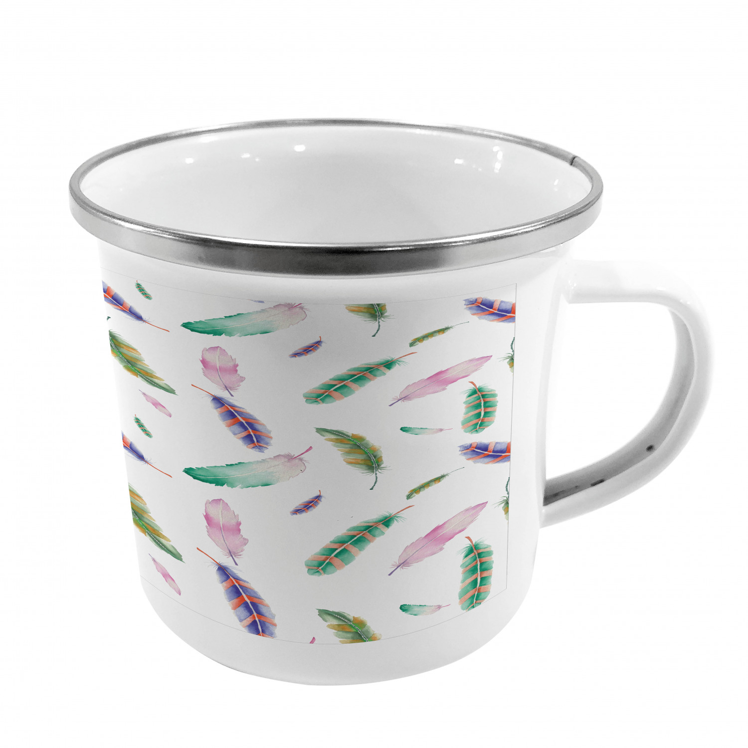 Ambesonne Modern Camping Cup Stainless Steel Mug for Indoors Outdoors - Picture 107 of 183