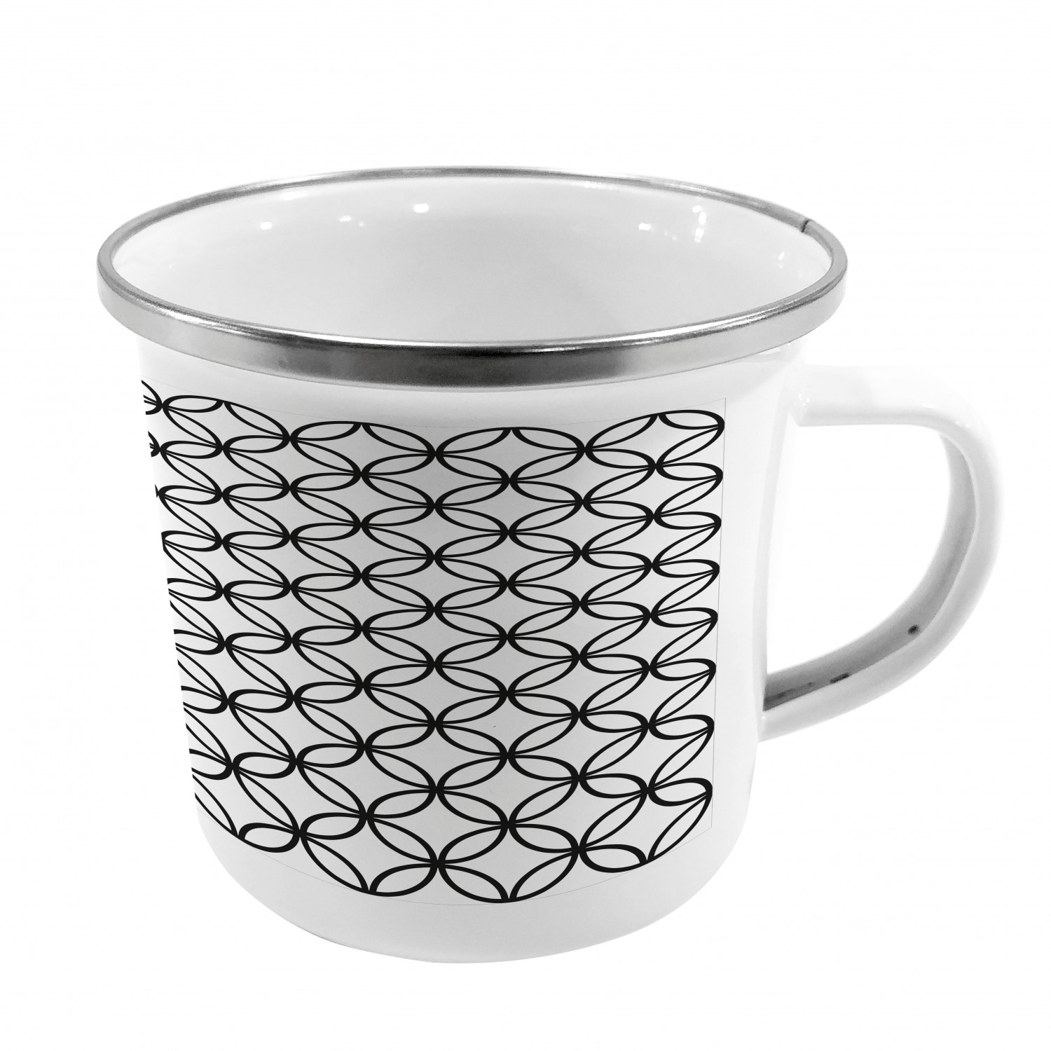 Ambesonne Modern Camping Cup Stainless Steel Mug for Indoors Outdoors - Picture 80 of 183