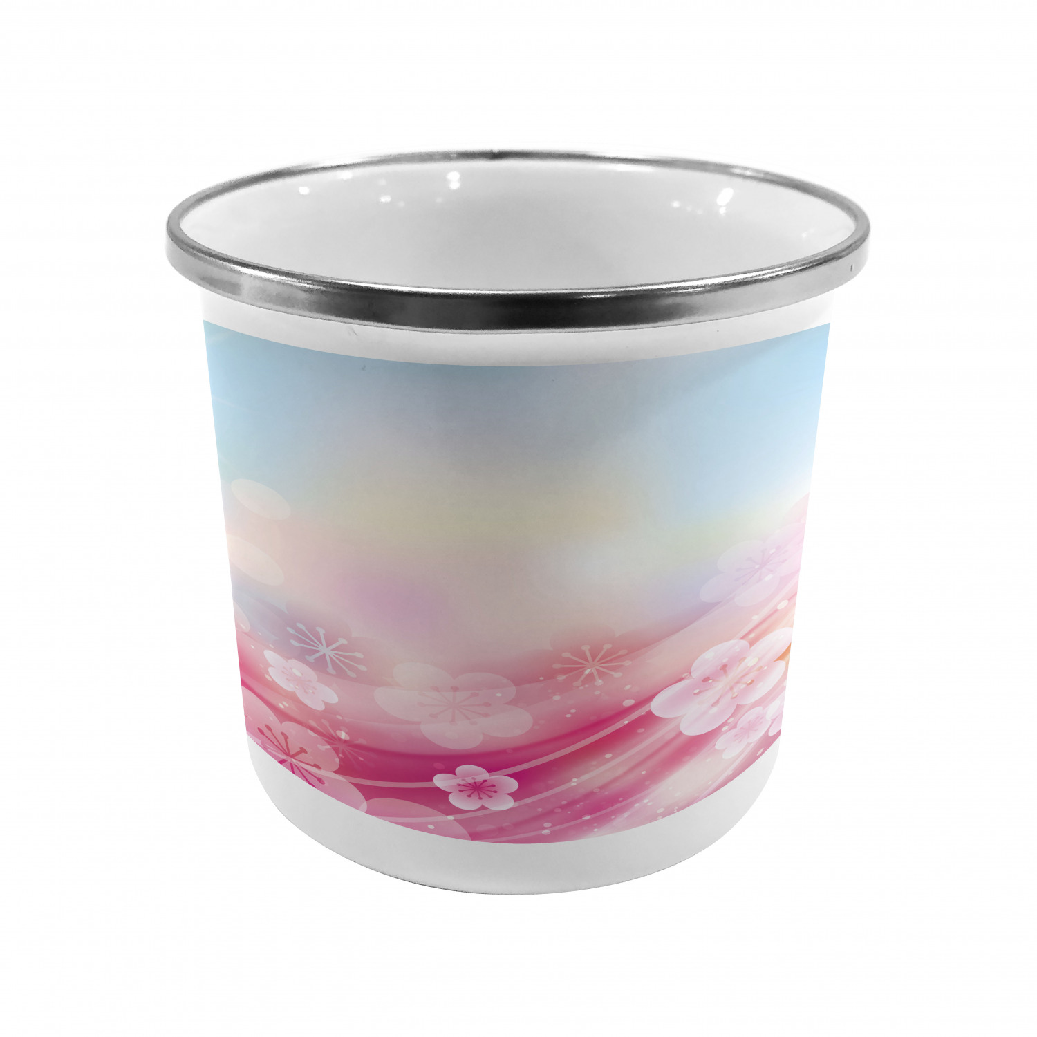 Ambesonne Modern Camping Cup Stainless Steel Mug for Indoors Outdoors - Picture 10 of 183
