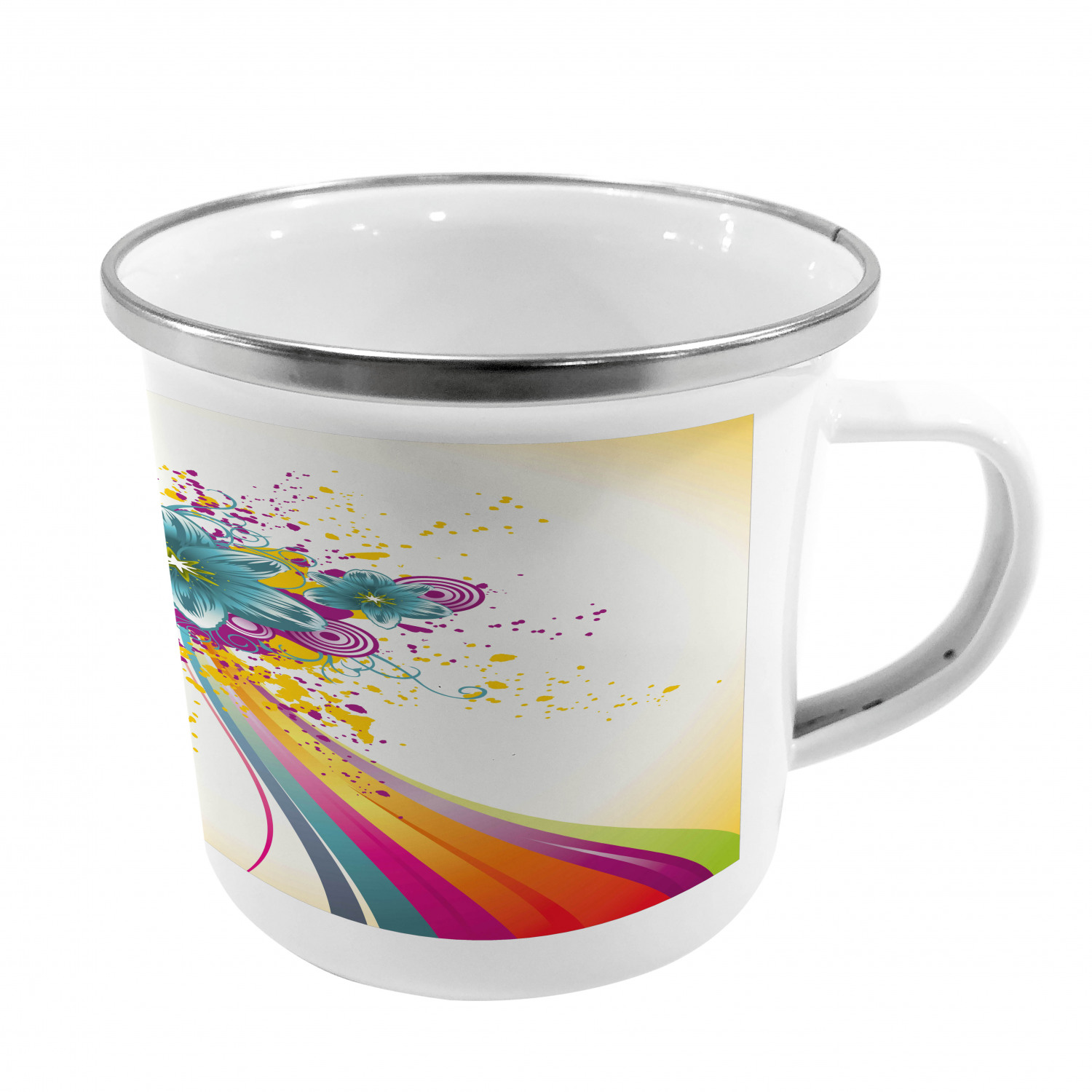 Ambesonne Modern Camping Cup Stainless Steel Mug for Indoors Outdoors - Picture 119 of 183