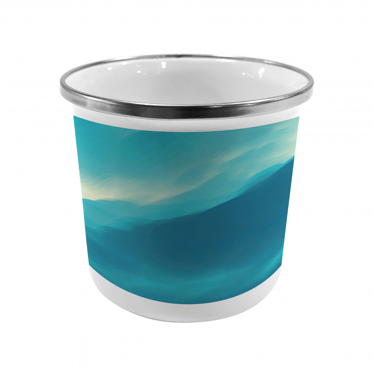 Ambesonne Modern Camping Cup Stainless Steel Mug for Indoors Outdoors - Picture 4 of 183