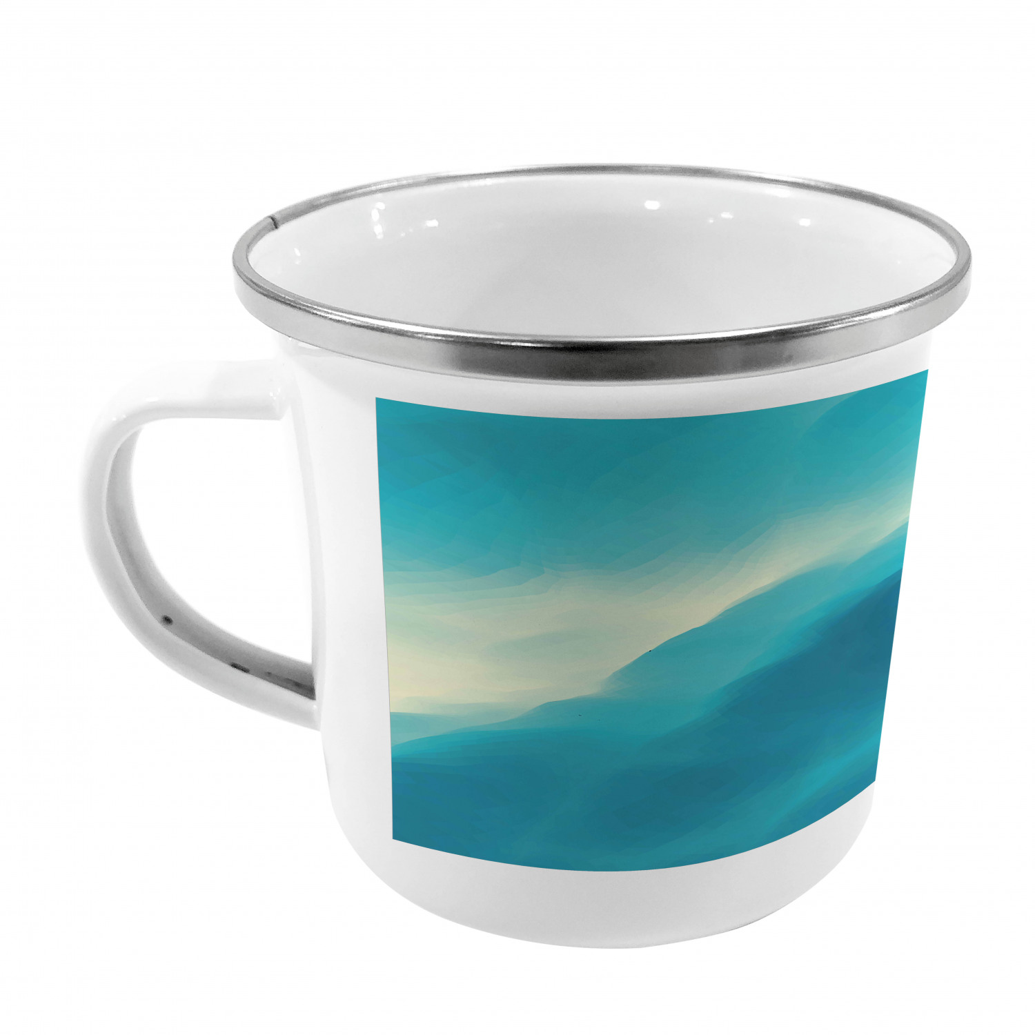 Ambesonne Modern Camping Cup Stainless Steel Mug for Indoors Outdoors - Picture 6 of 183