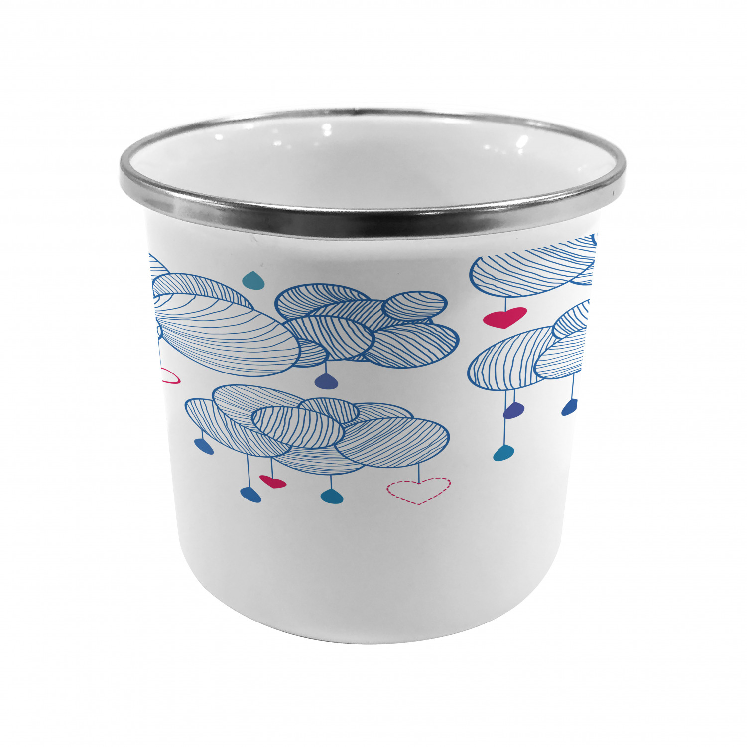 Ambesonne Modern Camping Cup Stainless Steel Mug for Indoors Outdoors - Picture 67 of 183