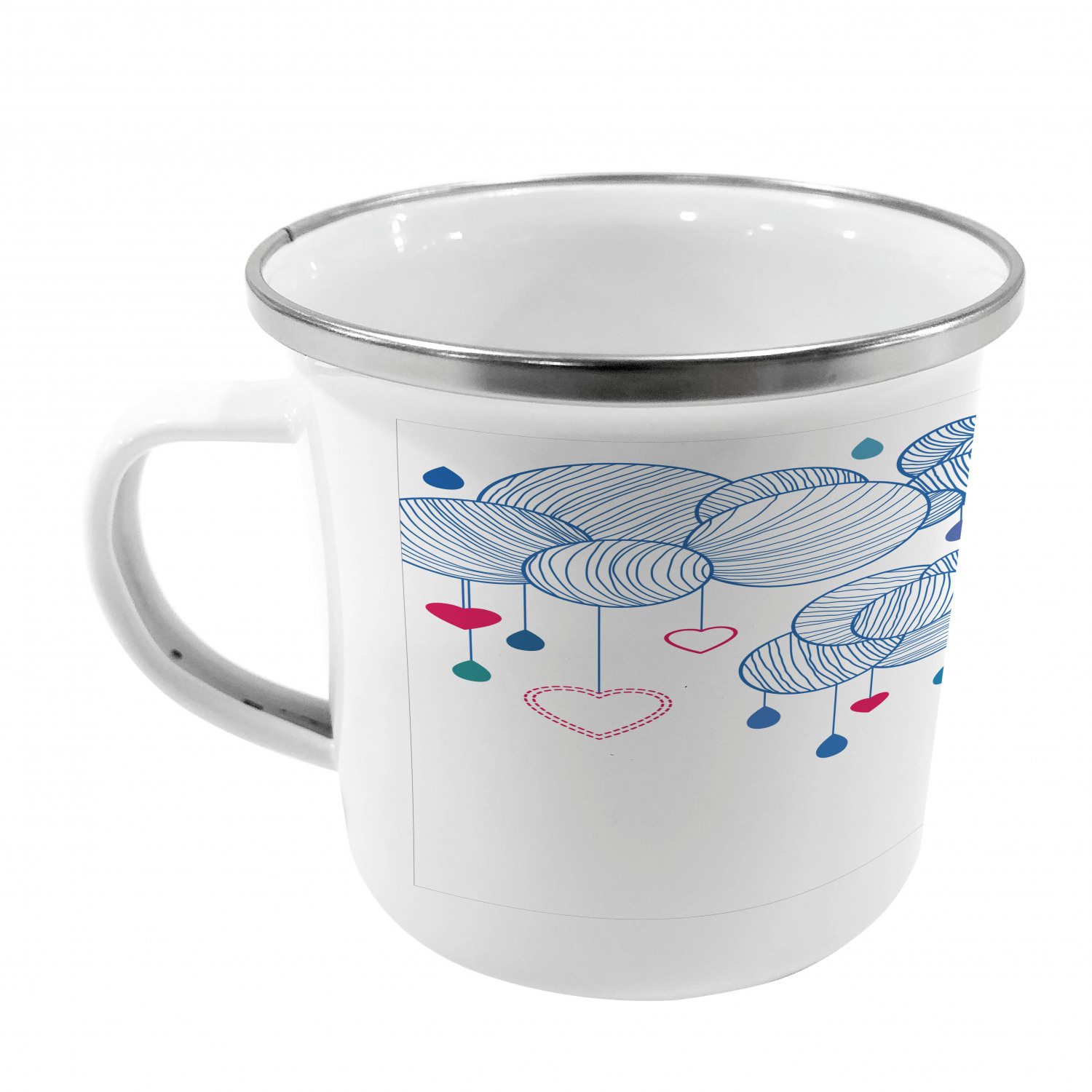 Ambesonne Modern Camping Cup Stainless Steel Mug for Indoors Outdoors - Picture 69 of 183