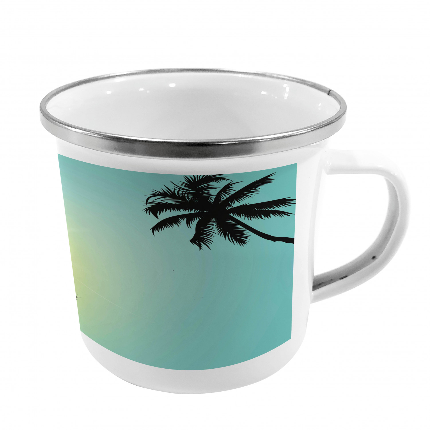 Ambesonne Modern Camping Cup Stainless Steel Mug for Indoors Outdoors - Picture 71 of 183