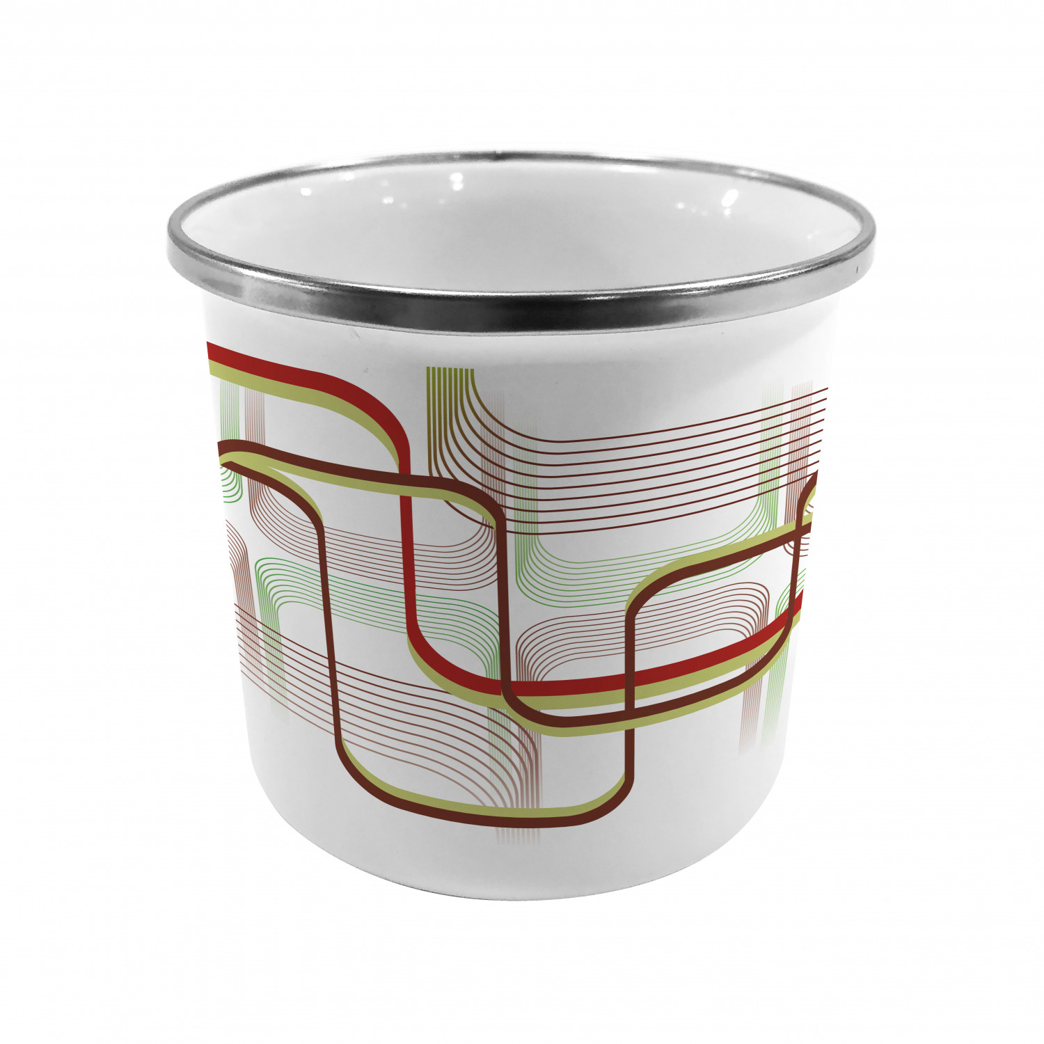 Ambesonne Modern Camping Cup Stainless Steel Mug for Indoors Outdoors - Picture 172 of 183