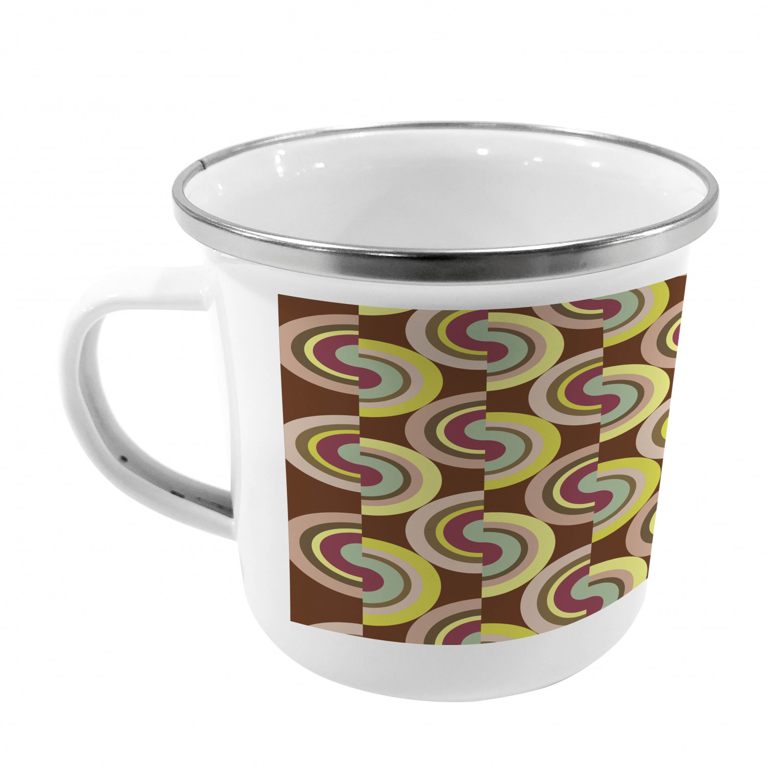Ambesonne Modern Camping Cup Stainless Steel Mug for Indoors Outdoors - Picture 168 of 183