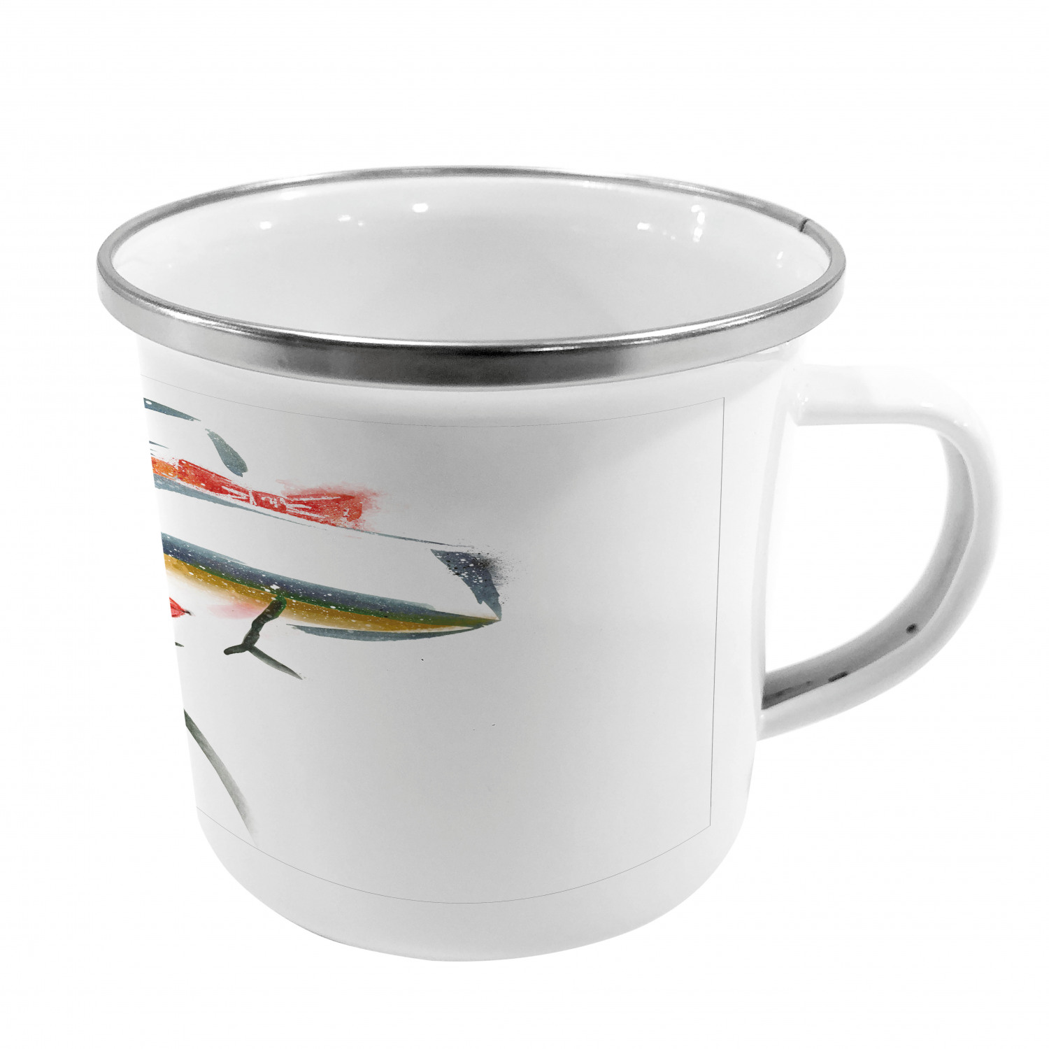 Ambesonne Modern Camping Cup Stainless Steel Mug for Indoors Outdoors - Picture 44 of 183