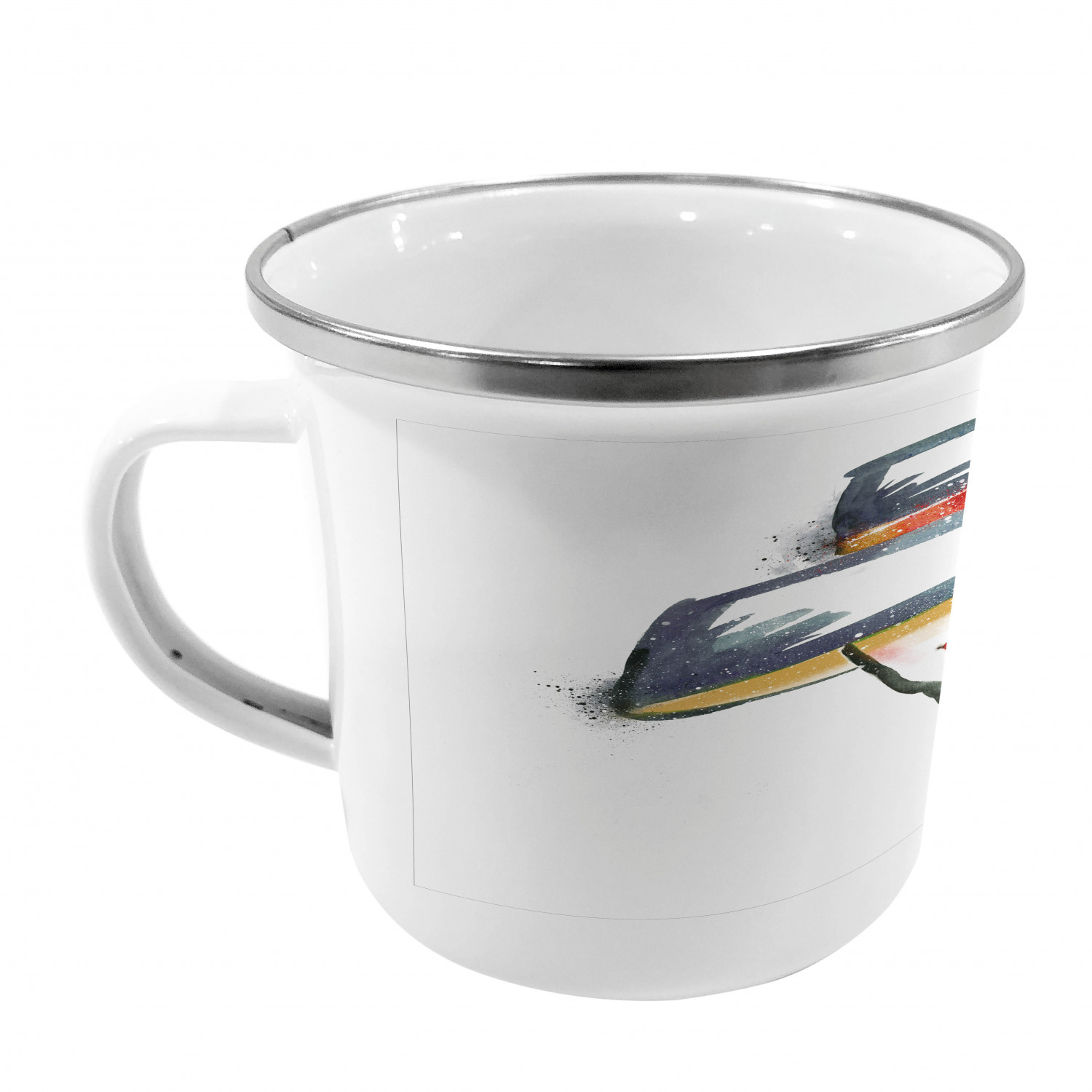 Ambesonne Modern Camping Cup Stainless Steel Mug for Indoors Outdoors - Picture 45 of 183