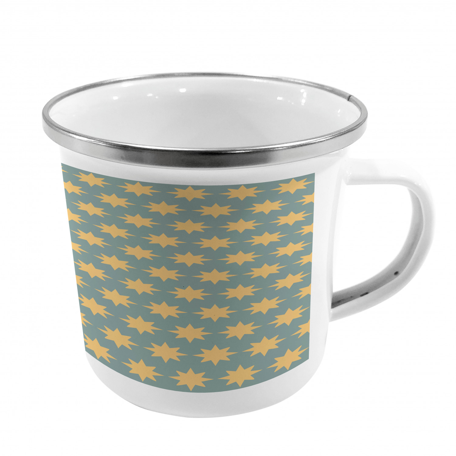 Ambesonne Modern Camping Cup Stainless Steel Mug for Indoors Outdoors - Picture 143 of 183