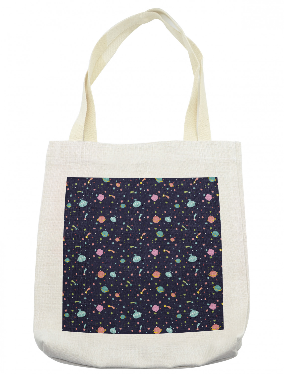 Ambesonne Star Tote Bag Reusable Linen Sack Shopping Books Beach - Picture 9 of 63