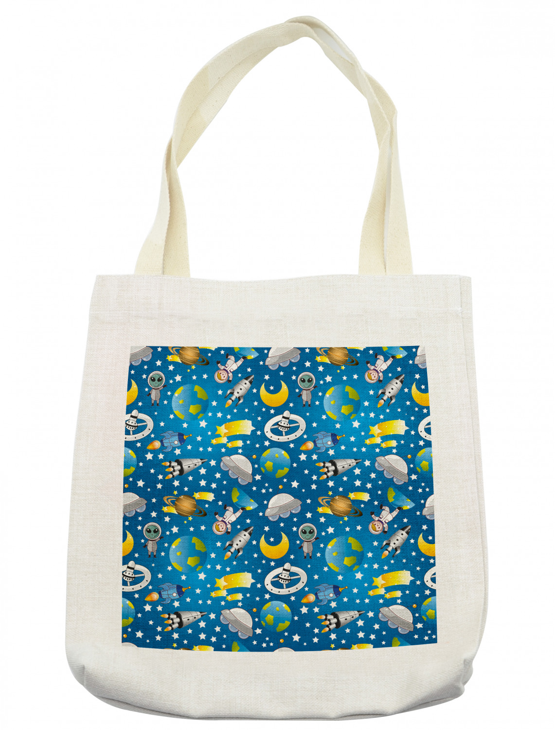 Ambesonne Star Tote Bag Reusable Linen Sack Shopping Books Beach - Picture 4 of 63