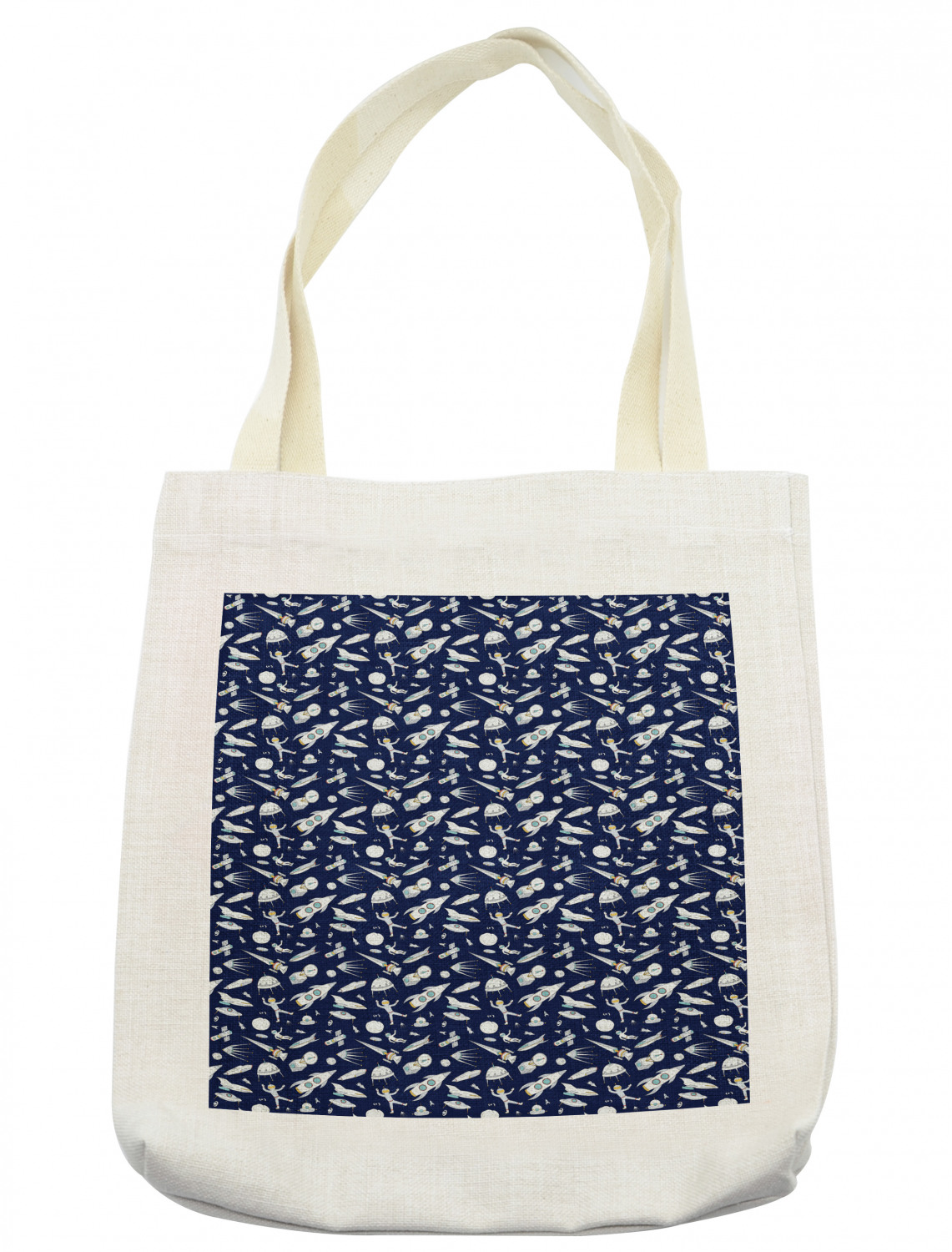 Ambesonne Star Tote Bag Reusable Linen Sack Shopping Books Beach - Picture 37 of 63