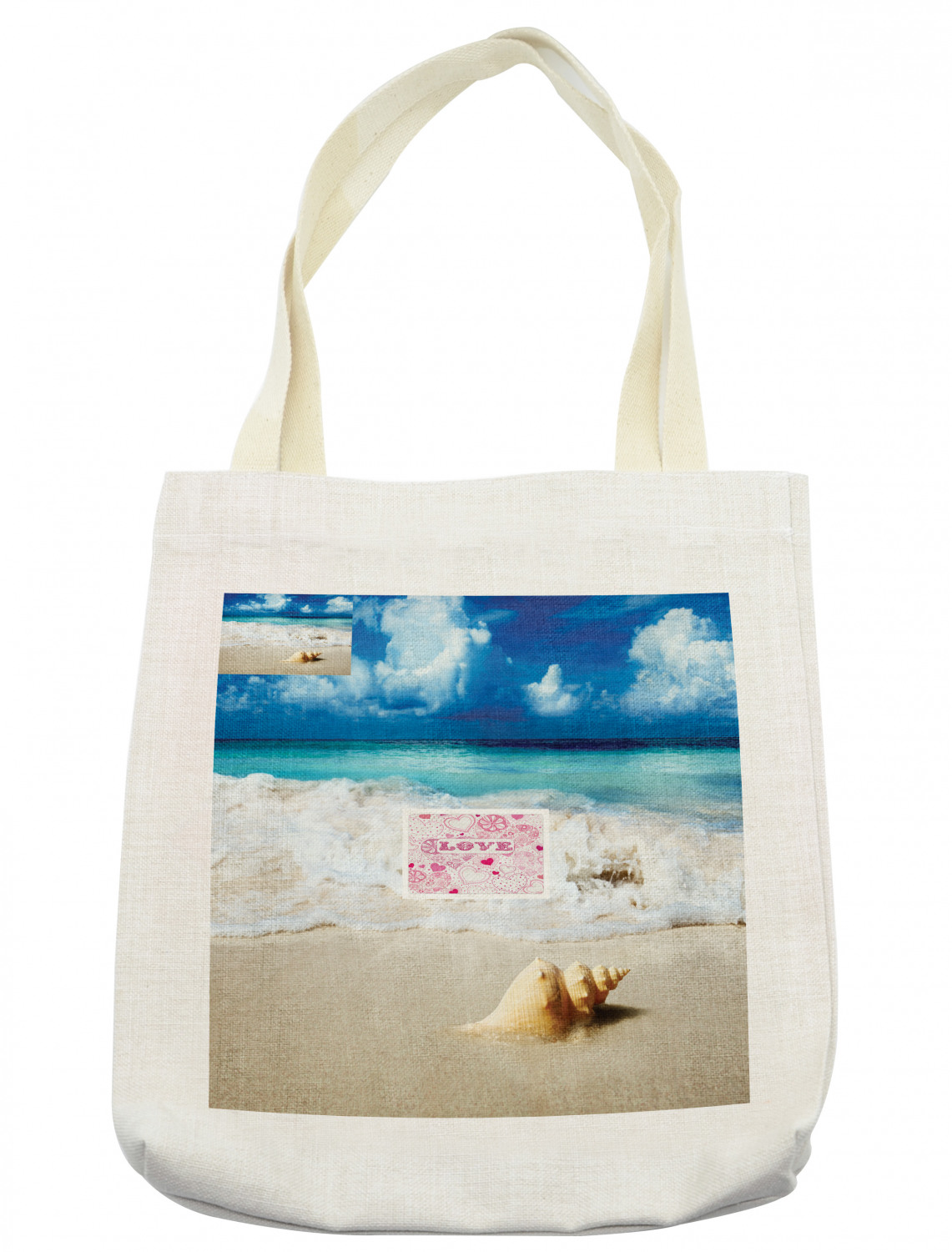 Details about   Ambesonne Colorful Scene Tote Bag Reusable Linen Sack Shopping Books Beach 