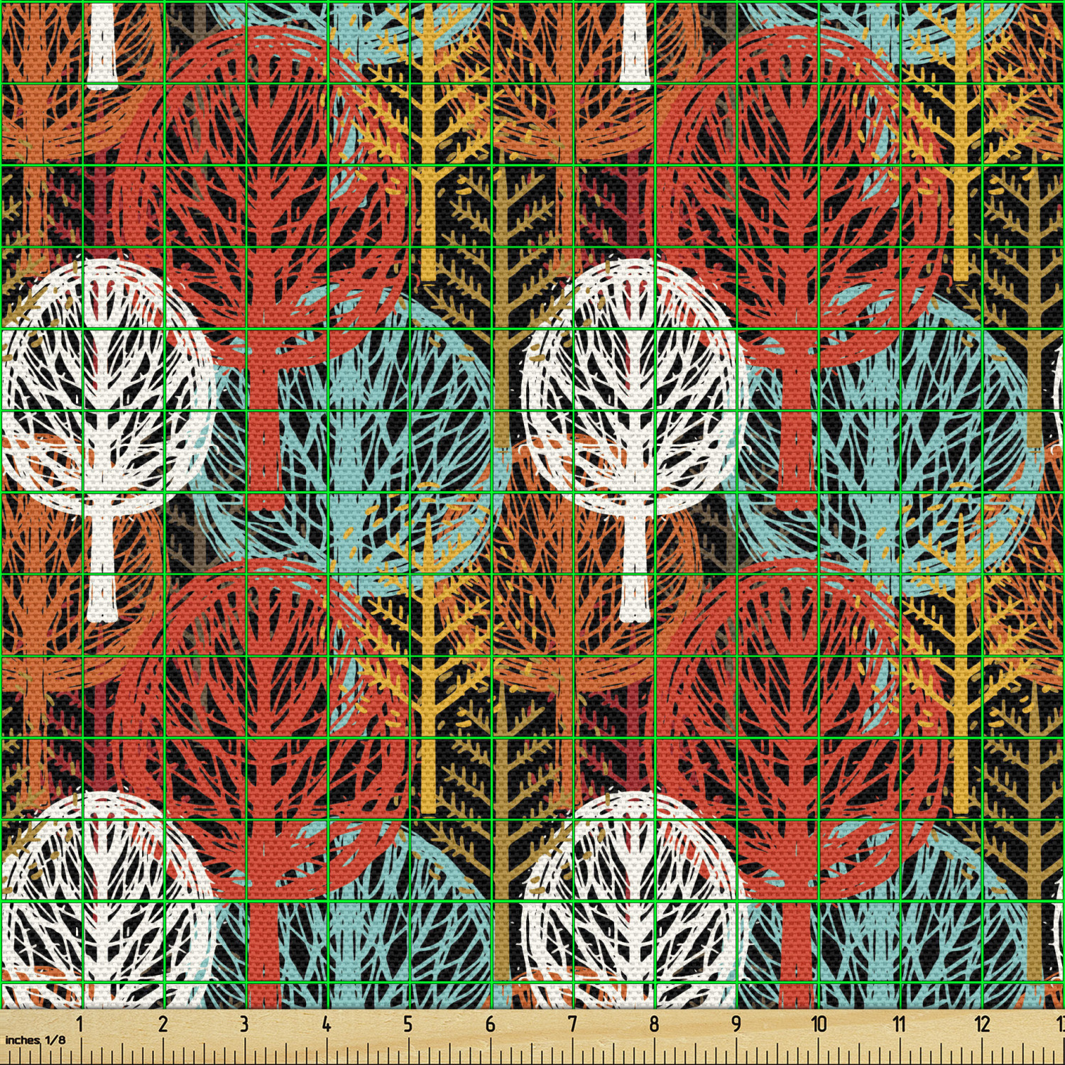 Ambesonne Dock Fabric by The Yard Decorative Upholstery Fabric for Home Accents - Picture 78 of 156
