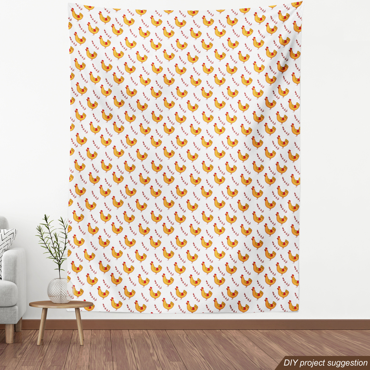 Ambesonne Dock Fabric by The Yard Decorative Upholstery Fabric for Home Accents - Picture 56 of 156