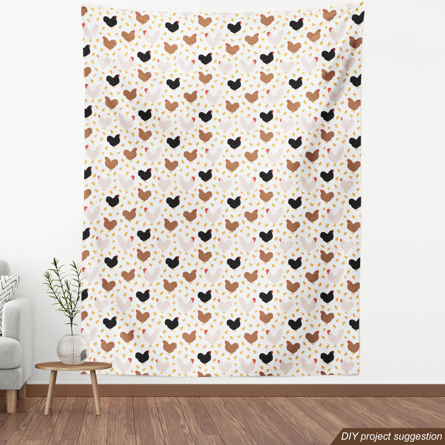 Ambesonne Dock Fabric by The Yard Decorative Upholstery Fabric for Home Accents - Picture 48 of 156