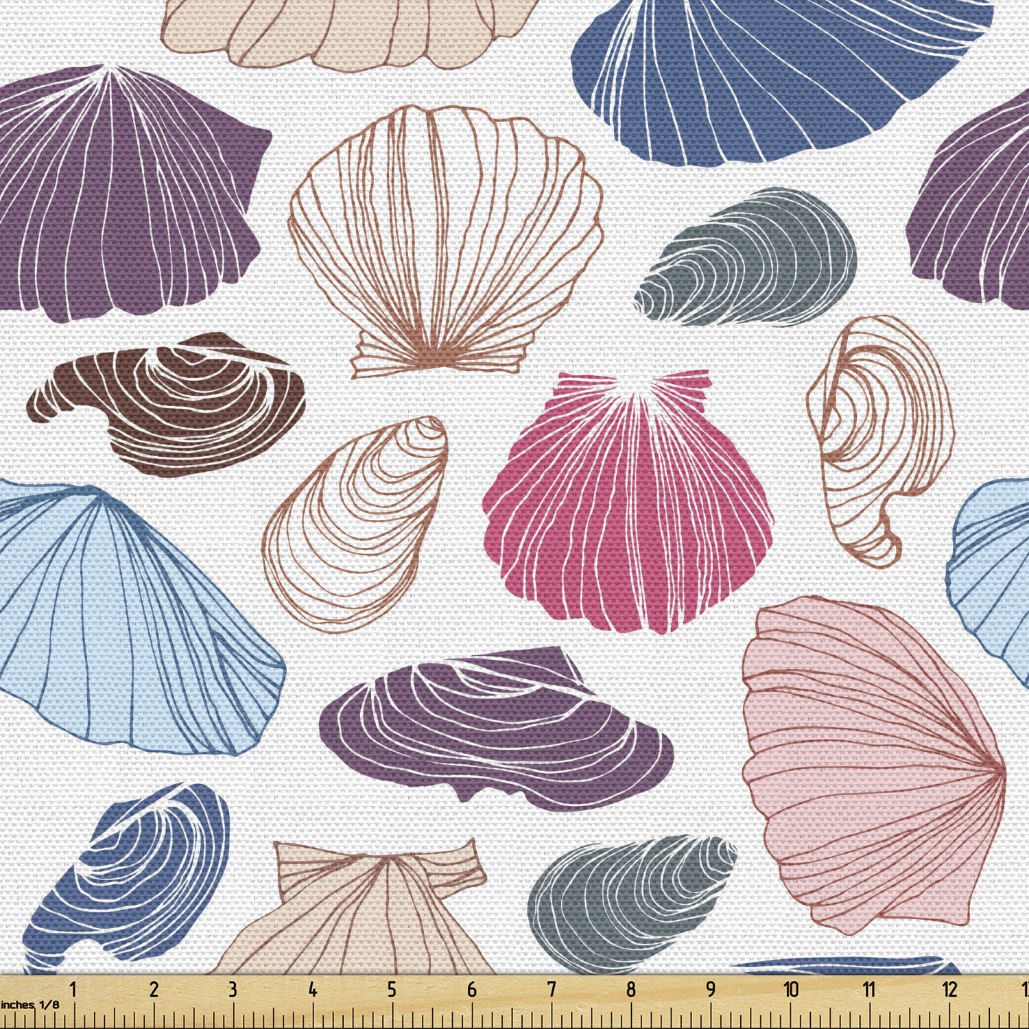 Ambesonne Dock Fabric by The Yard Decorative Upholstery Fabric for Home Accents - Picture 81 of 156