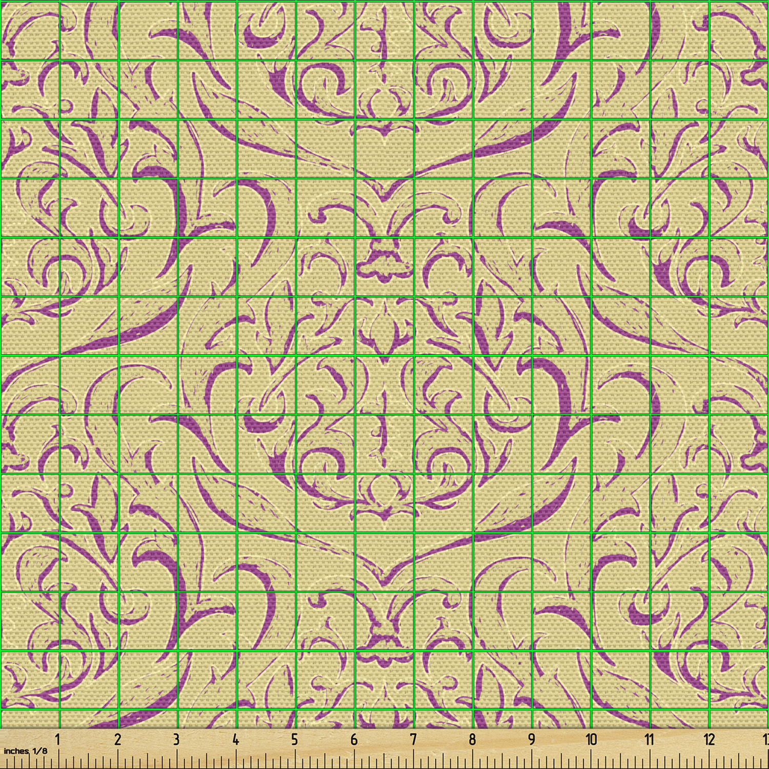 Ambesonne Dock Fabric by The Yard Decorative Upholstery Fabric for Home Accents - Picture 114 of 156
