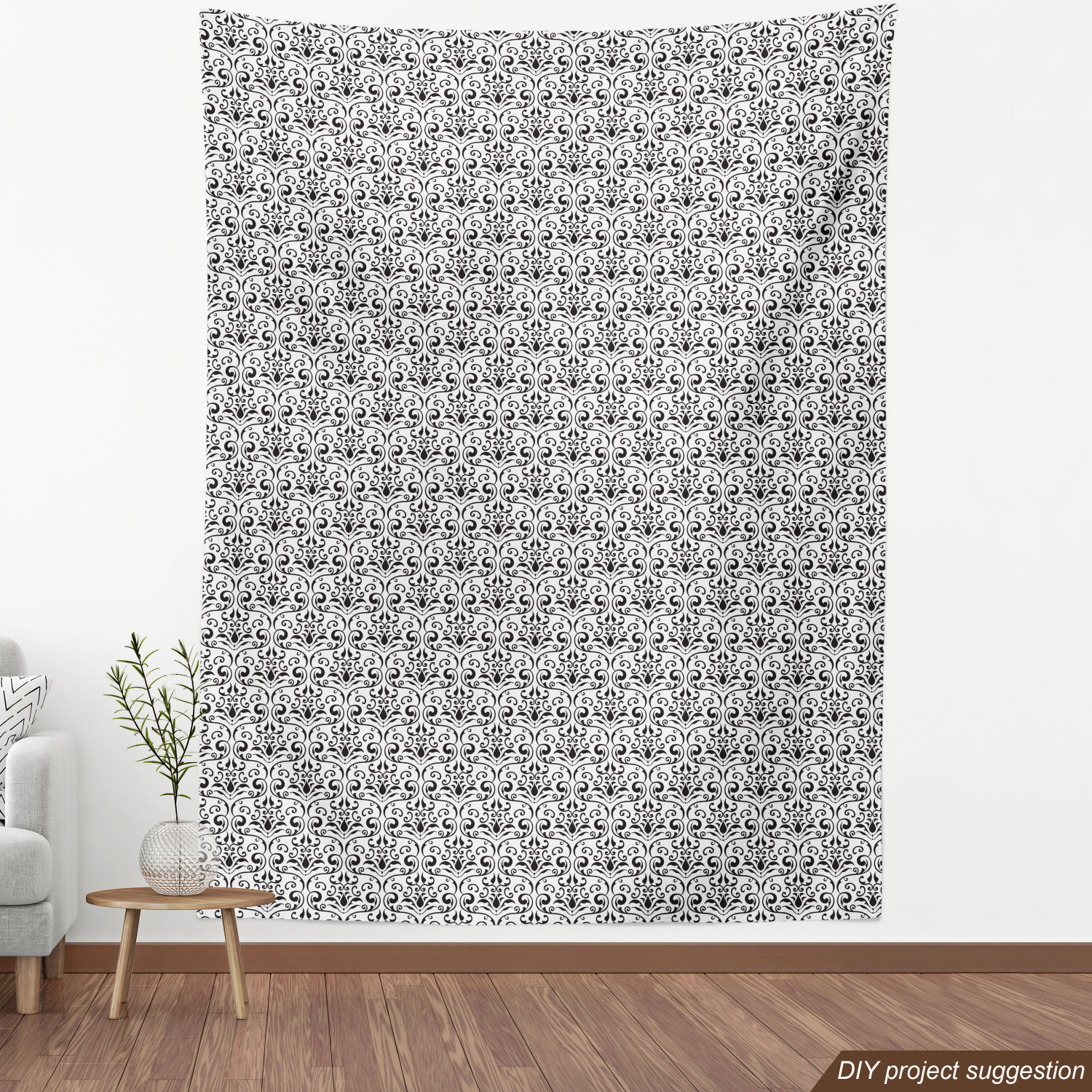 Ambesonne Dock Fabric by The Yard Decorative Upholstery Fabric for Home Accents - Picture 16 of 156