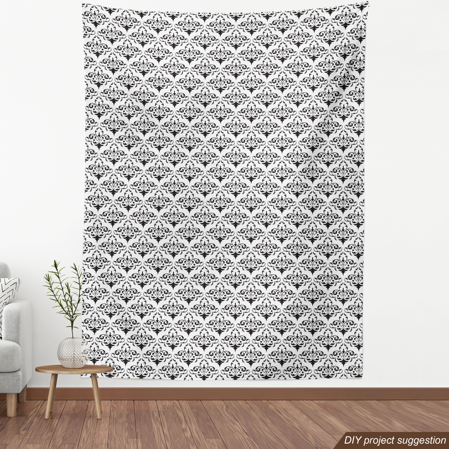 Ambesonne Dock Fabric by The Yard Decorative Upholstery Fabric for Home Accents - Picture 100 of 156