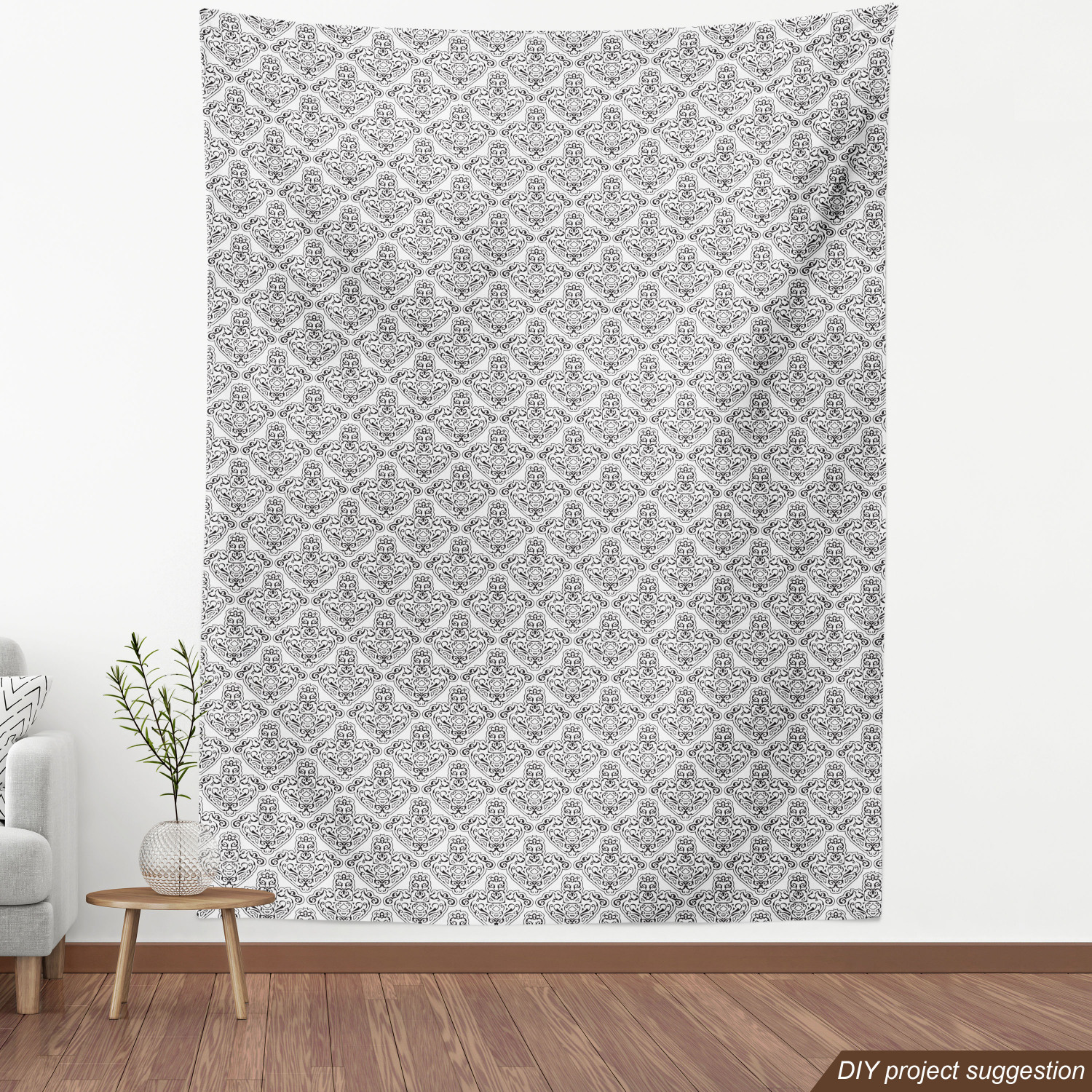 Ambesonne Dock Fabric by The Yard Decorative Upholstery Fabric for Home Accents - Picture 76 of 156