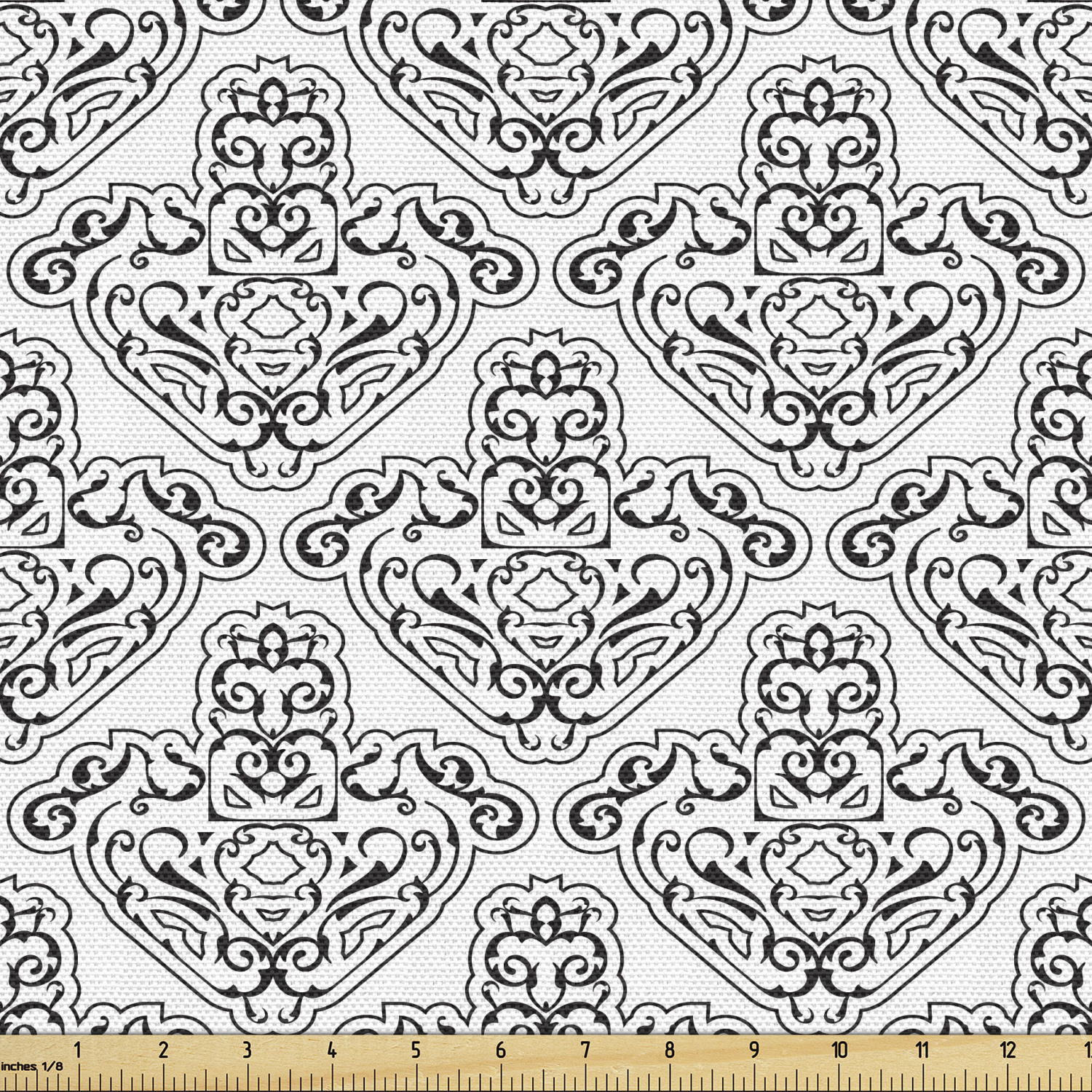Ambesonne Dock Fabric by The Yard Decorative Upholstery Fabric for Home Accents - Picture 73 of 156