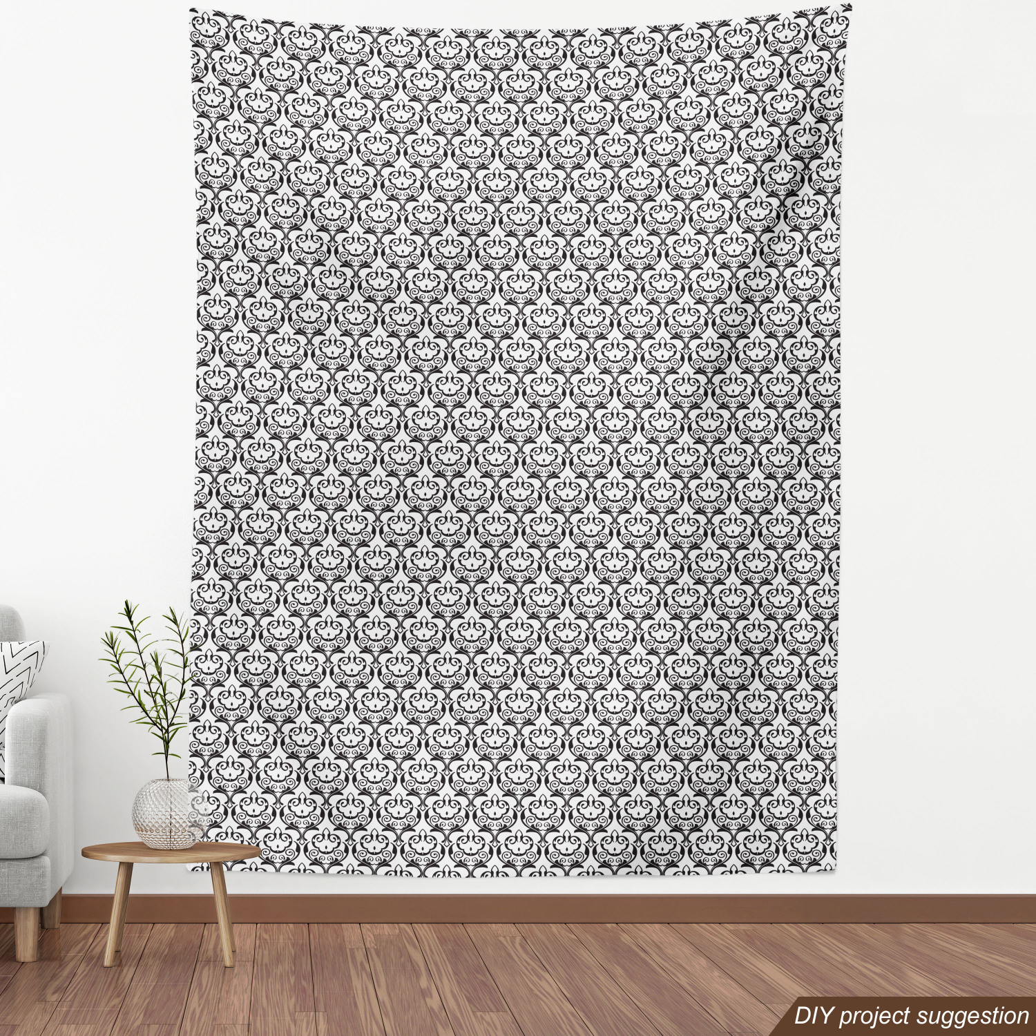 Ambesonne Dock Fabric by The Yard Decorative Upholstery Fabric for Home Accents - Picture 28 of 156