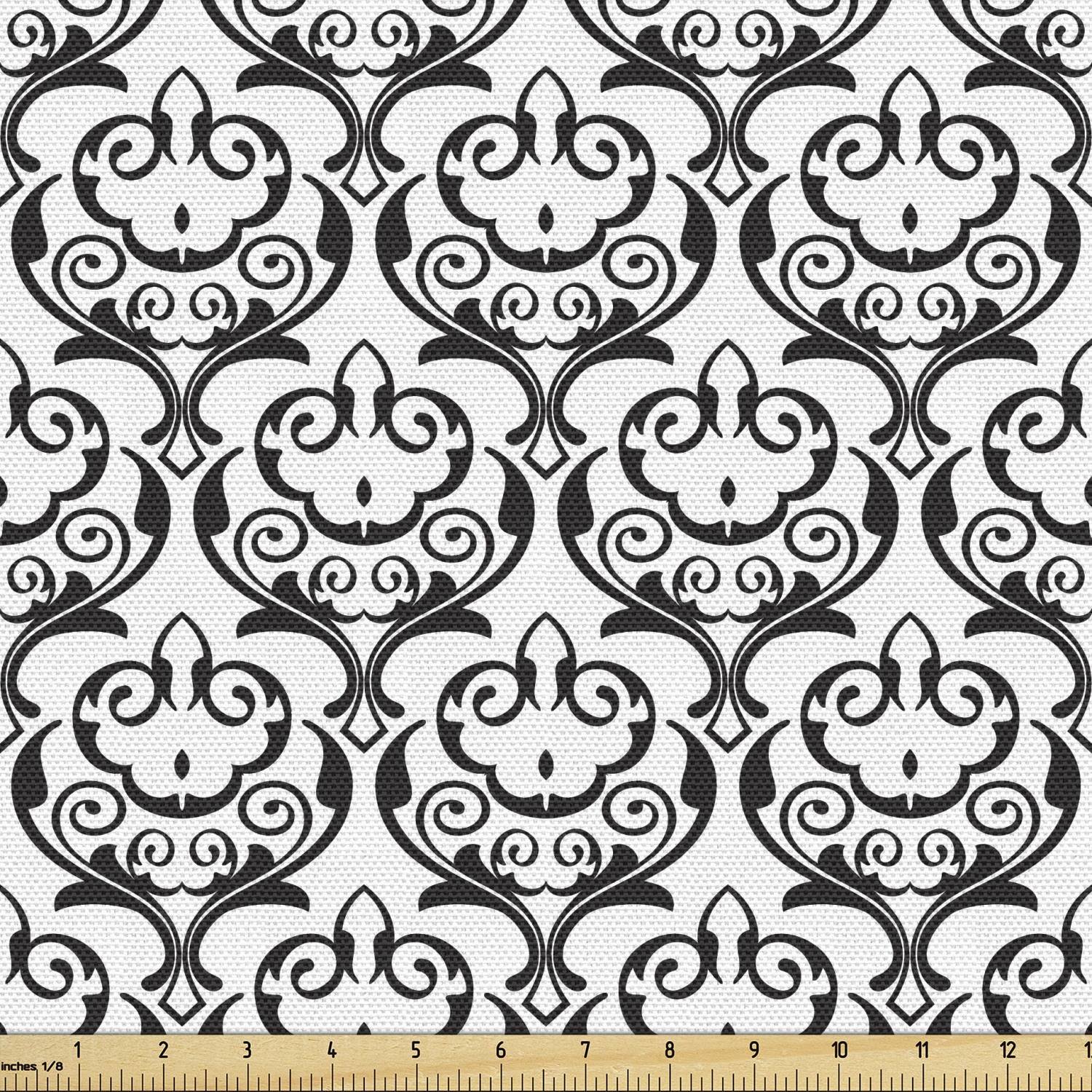 Ambesonne Dock Fabric by The Yard Decorative Upholstery Fabric for Home Accents - Picture 25 of 156