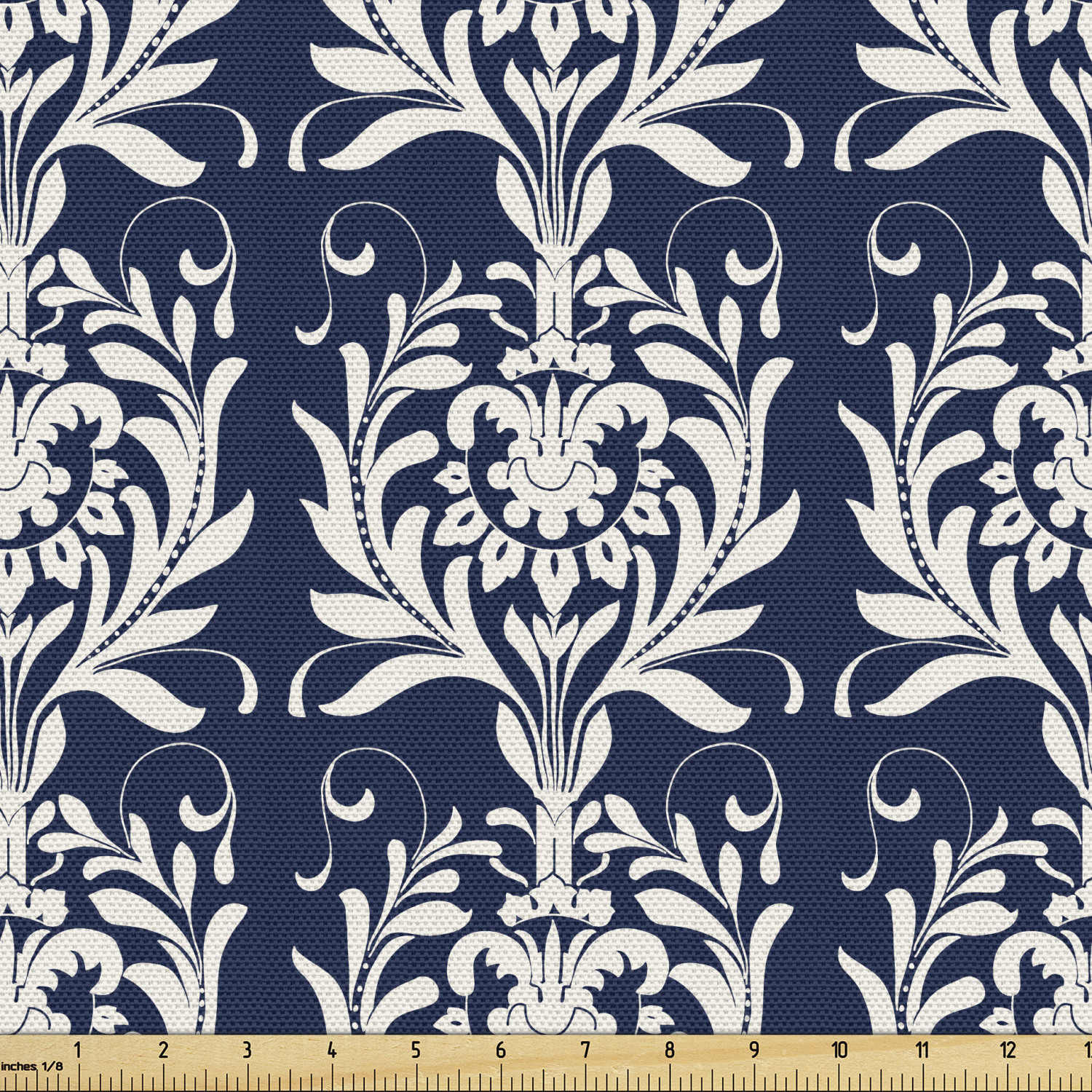 Ambesonne Dock Fabric by The Yard Decorative Upholstery Fabric for Home Accents - Picture 29 of 156