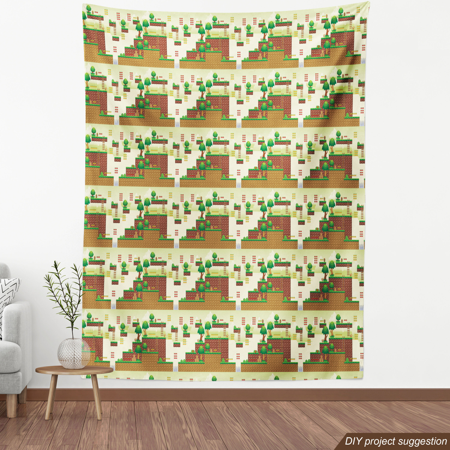 Ambesonne Dock Fabric by The Yard Decorative Upholstery Fabric for Home Accents - Picture 156 of 156
