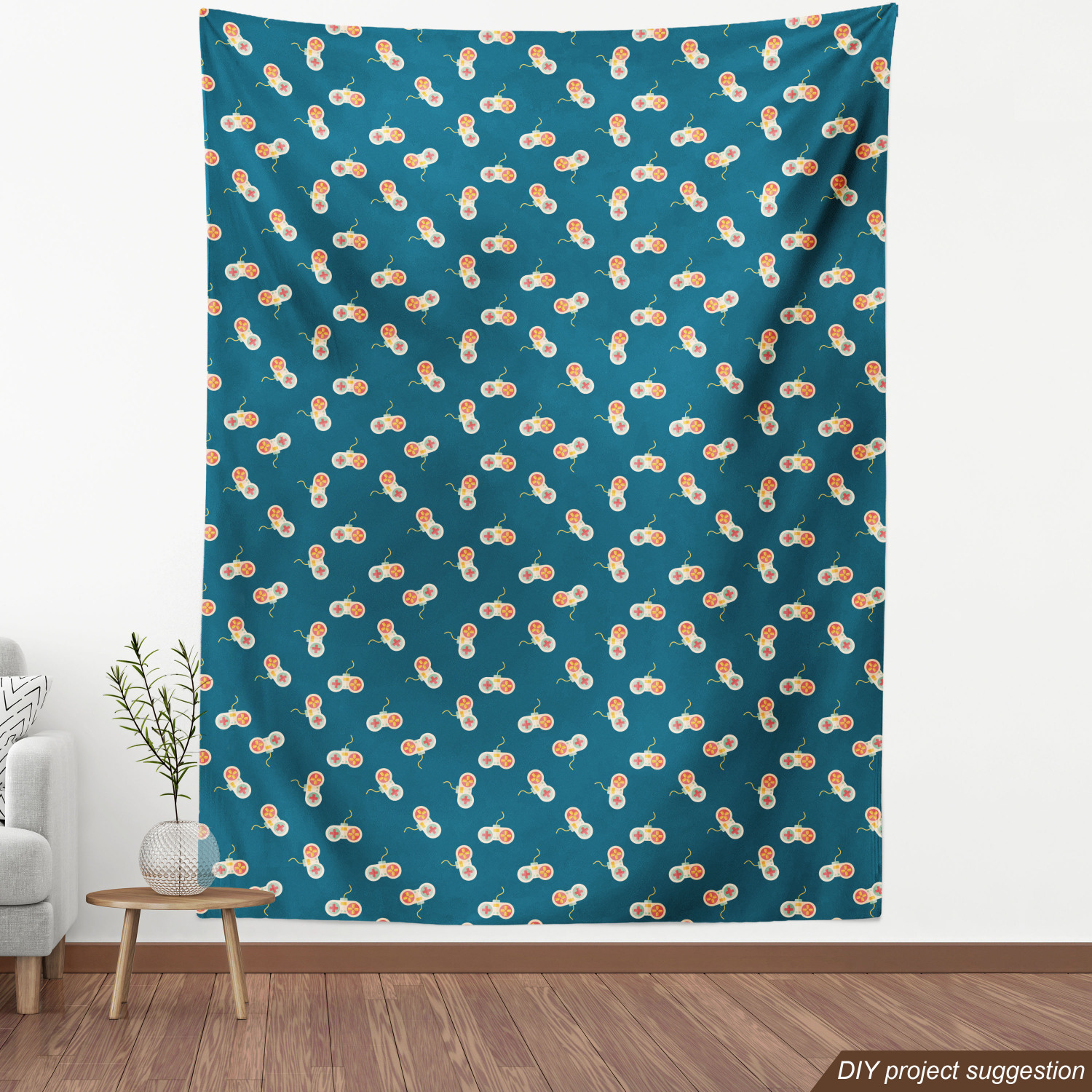 Ambesonne Dock Fabric by The Yard Decorative Upholstery Fabric for Home Accents - Picture 152 of 156