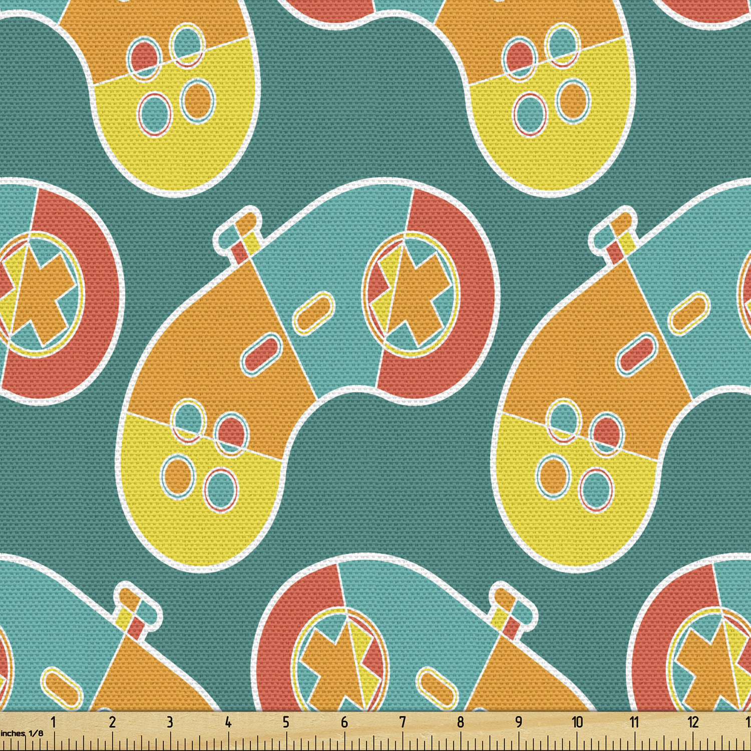 Ambesonne Dock Fabric by The Yard Decorative Upholstery Fabric for Home Accents - Picture 121 of 156