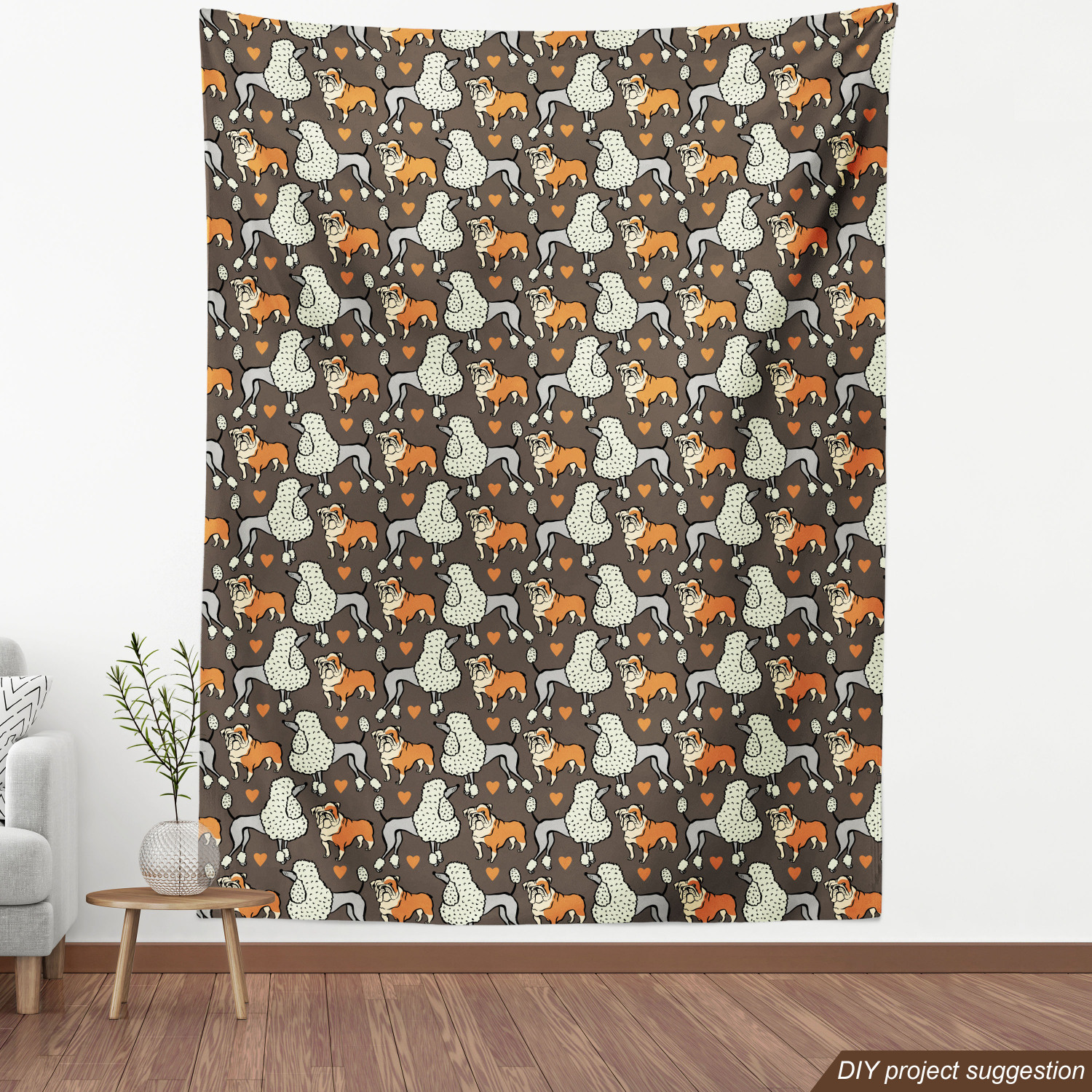 Ambesonne Dock Fabric by The Yard Decorative Upholstery Fabric for Home Accents - Picture 52 of 156