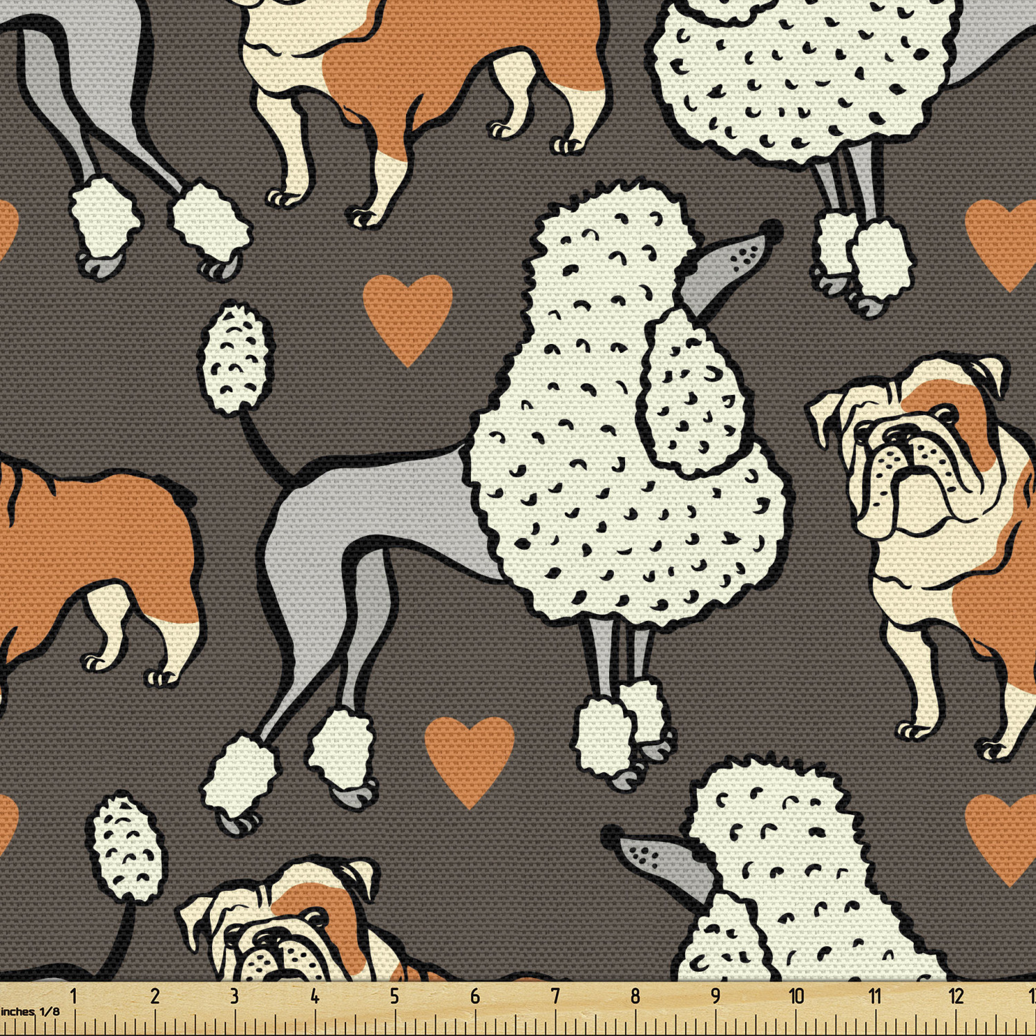 Ambesonne Dock Fabric by The Yard Decorative Upholstery Fabric for Home Accents - Picture 49 of 156