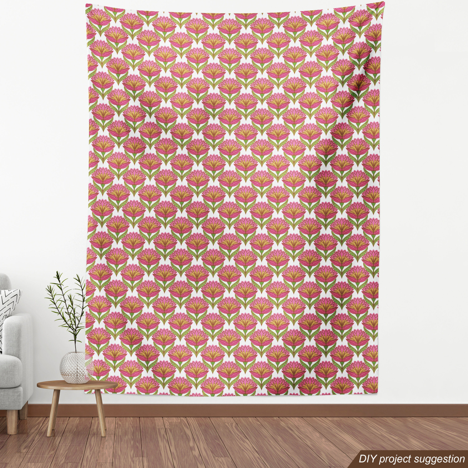 Ambesonne Dock Fabric by The Yard Decorative Upholstery Fabric for Home Accents - Picture 88 of 156