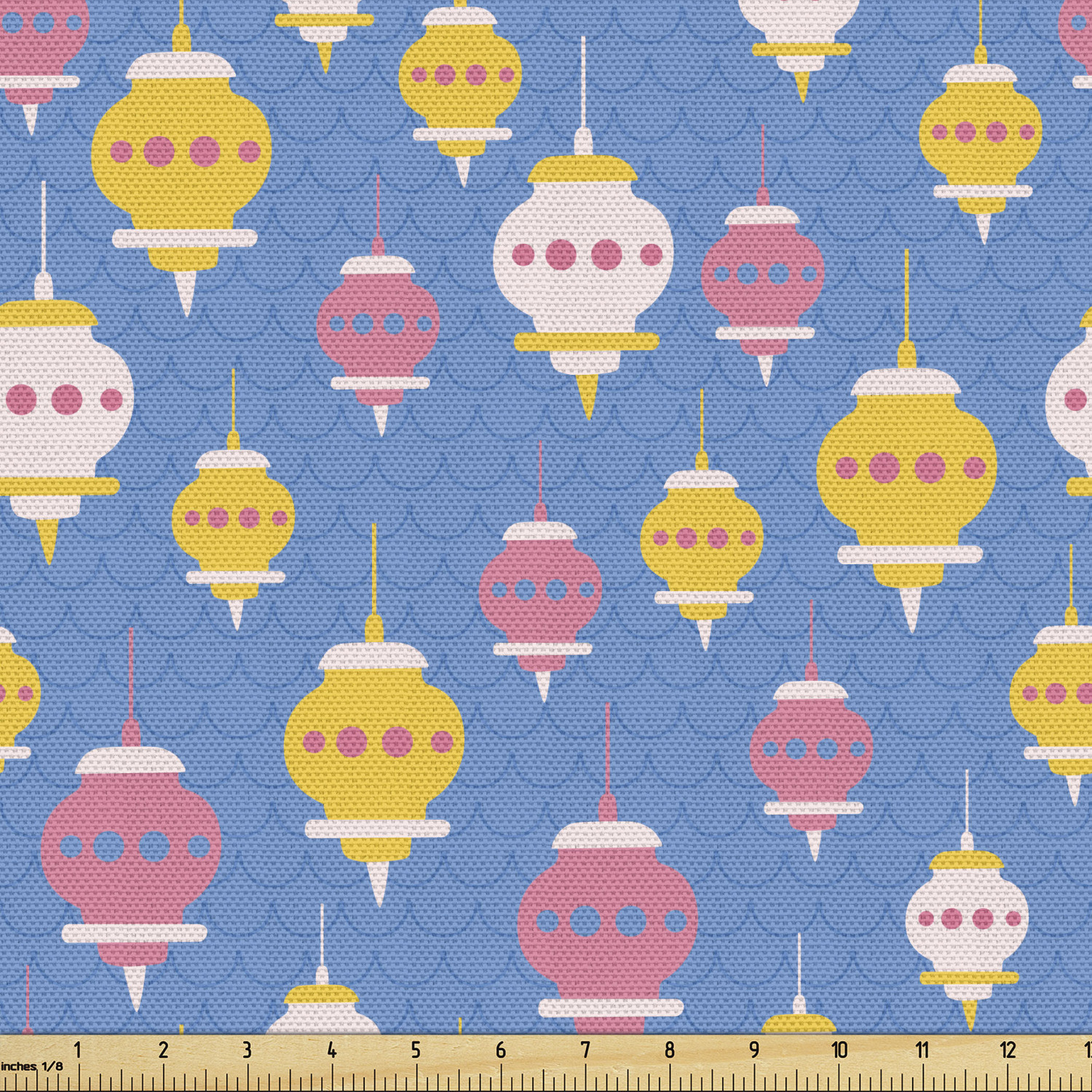 Ambesonne Oriental Pattern Fabric by the Yard Decorative Upholstery Home Accents - Picture 73 of 161