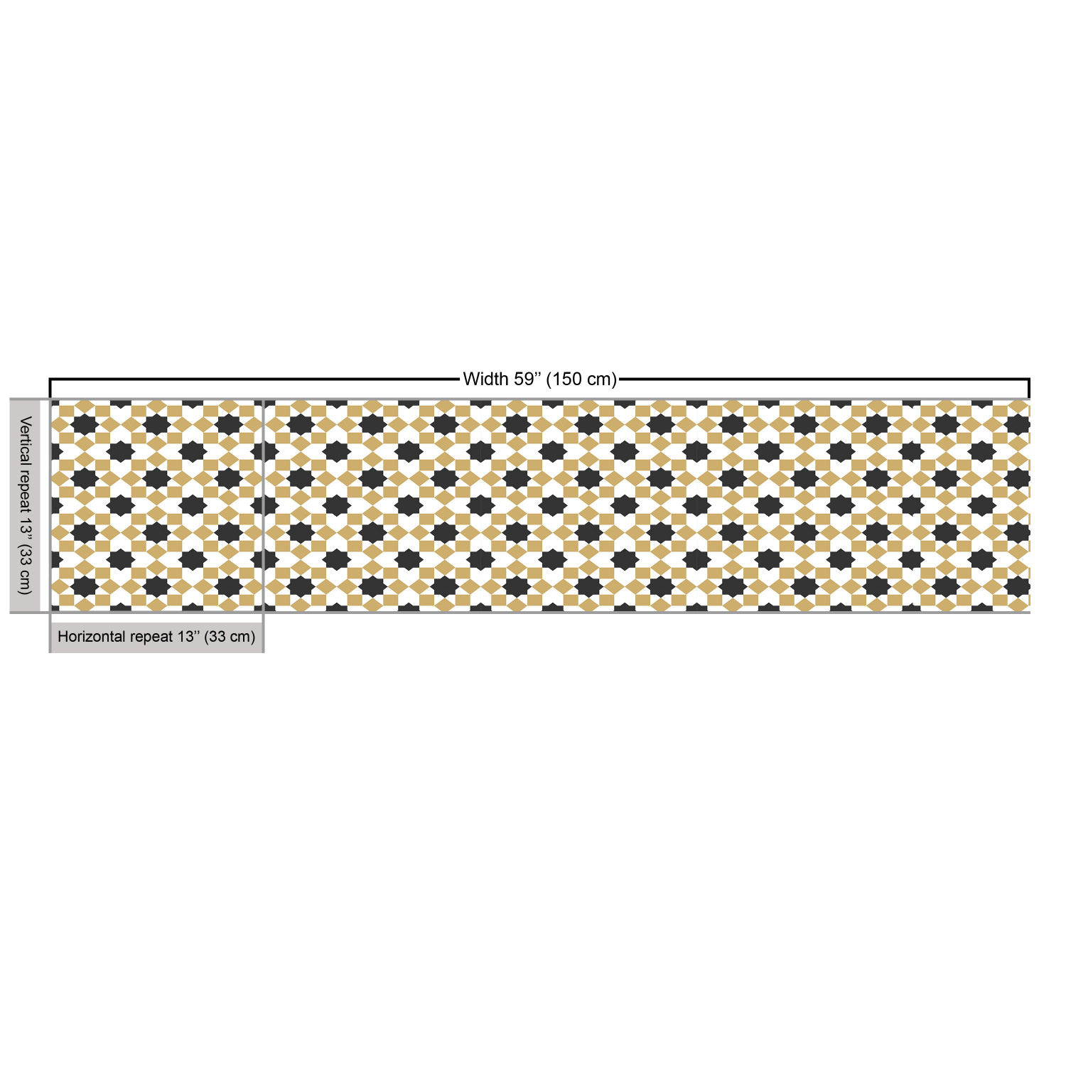 Ambesonne Oriental Pattern Fabric by the Yard Decorative Upholstery Home Accents - Picture 47 of 161