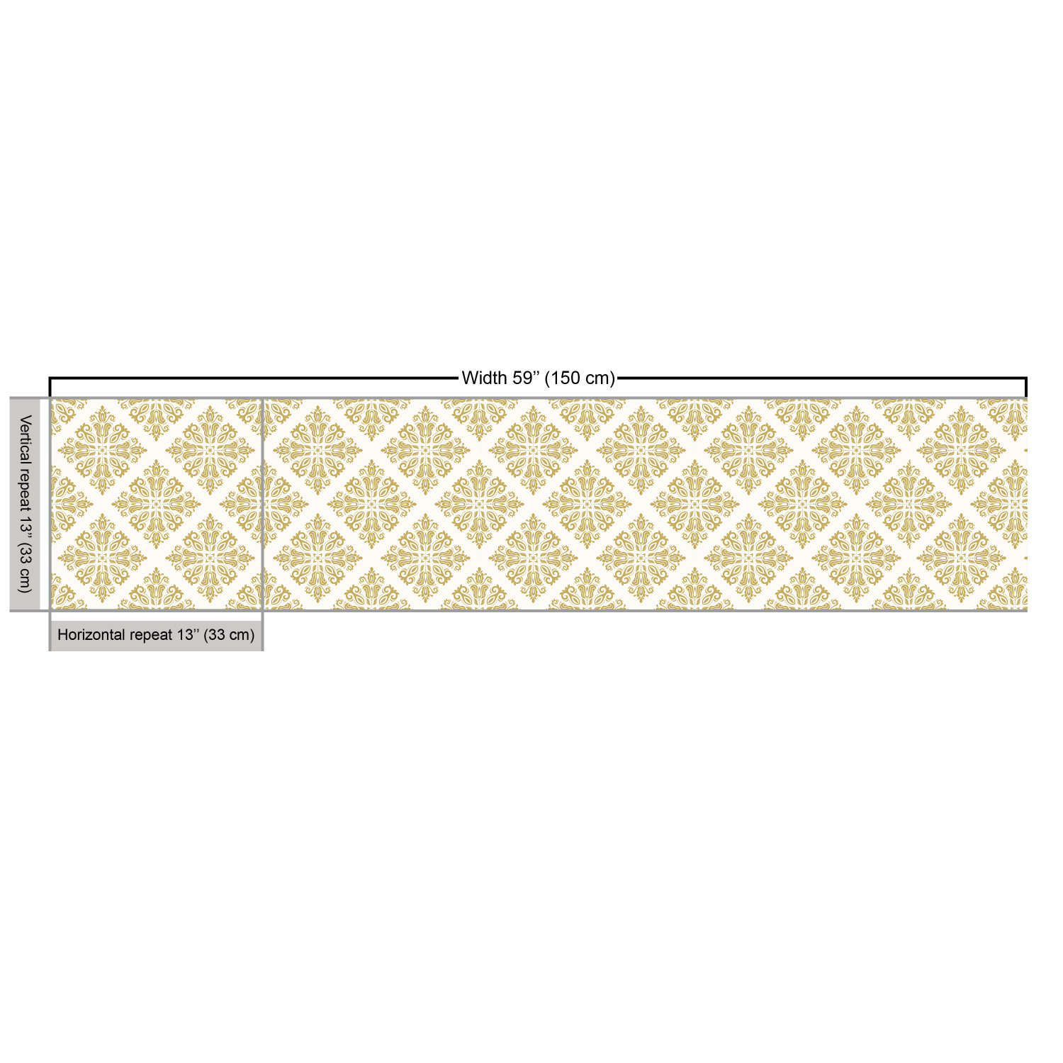 Ambesonne Oriental Pattern Fabric by the Yard Decorative Upholstery Home Accents - Picture 103 of 161