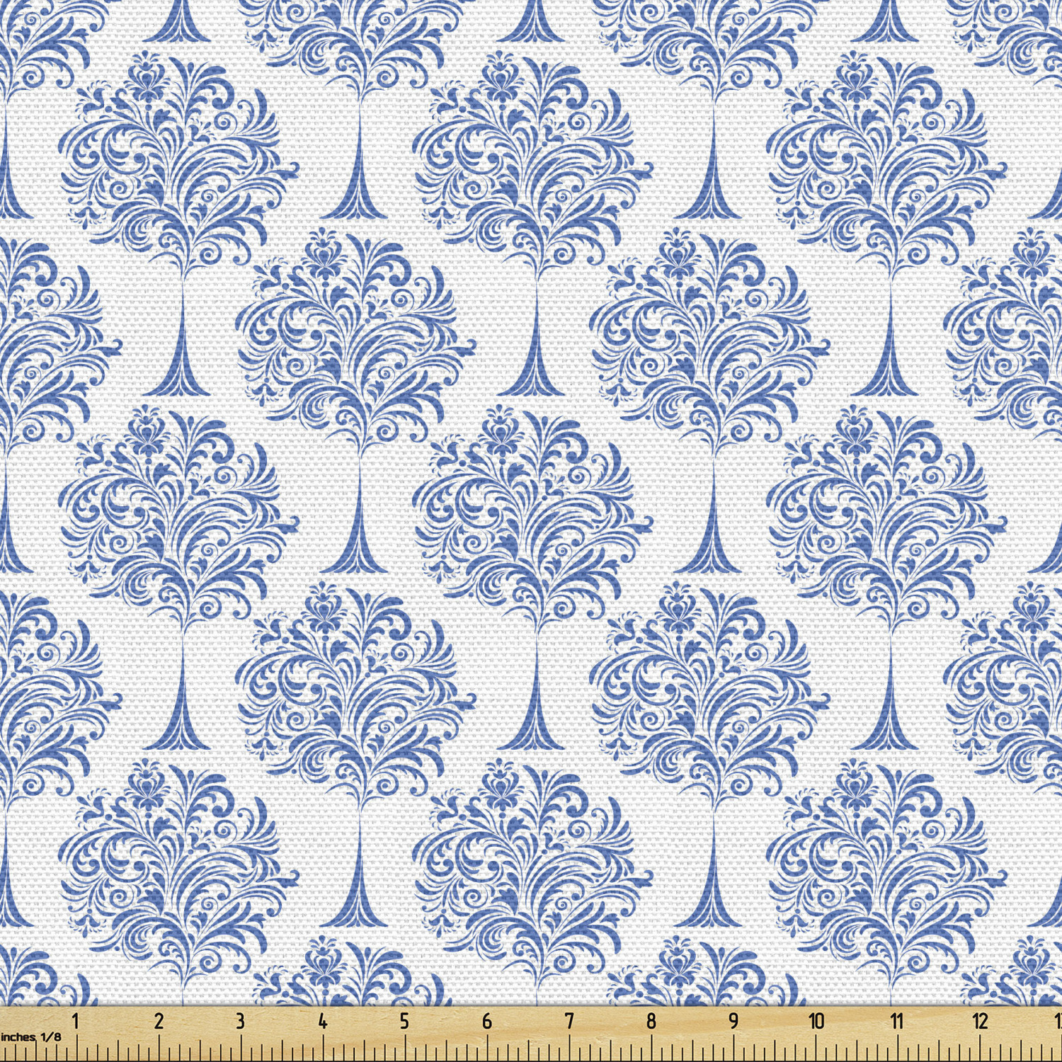 Ambesonne Oriental Pattern Fabric by the Yard Decorative Upholstery Home Accents - Picture 142 of 161