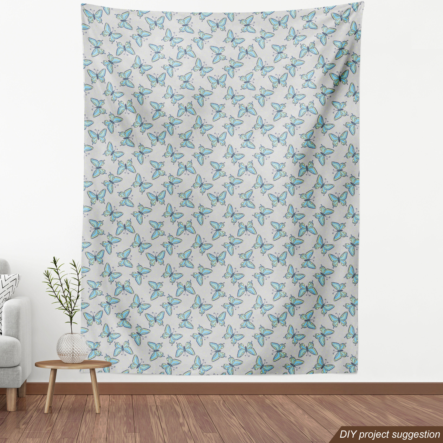 Fabric by The Yard Durable Upholstery Fabric for Home Accents Ambesonne - Picture 93 of 153