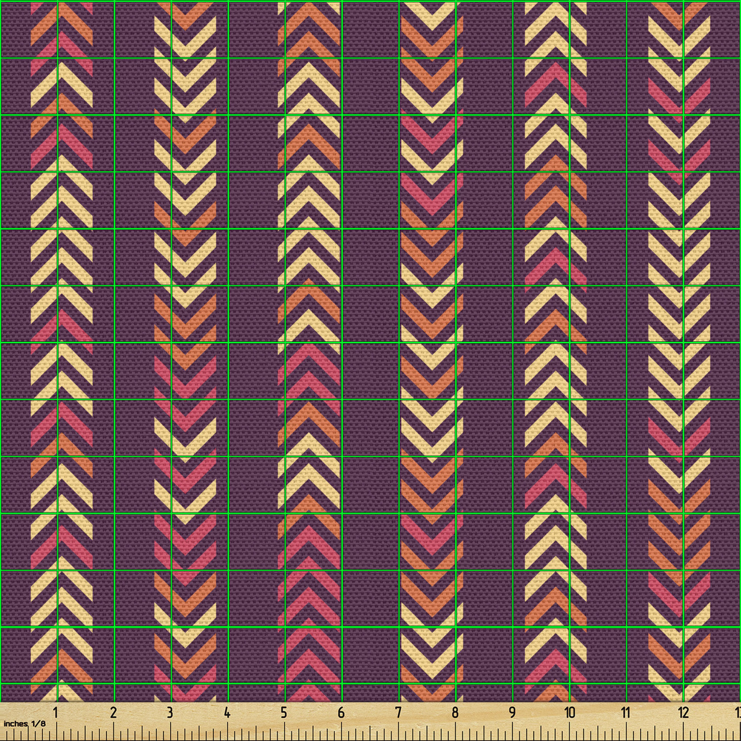 Fabric by The Yard Durable Upholstery Fabric for Home Accents Ambesonne - Picture 147 of 153