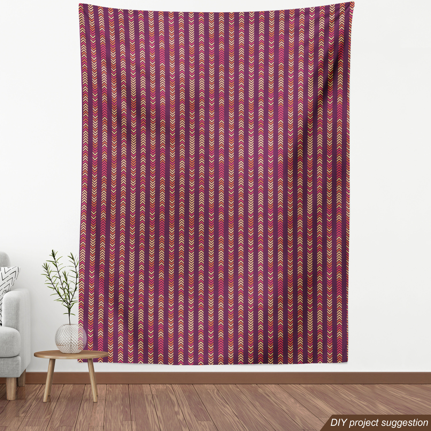 Fabric by The Yard Durable Upholstery Fabric for Home Accents Ambesonne - Picture 149 of 153