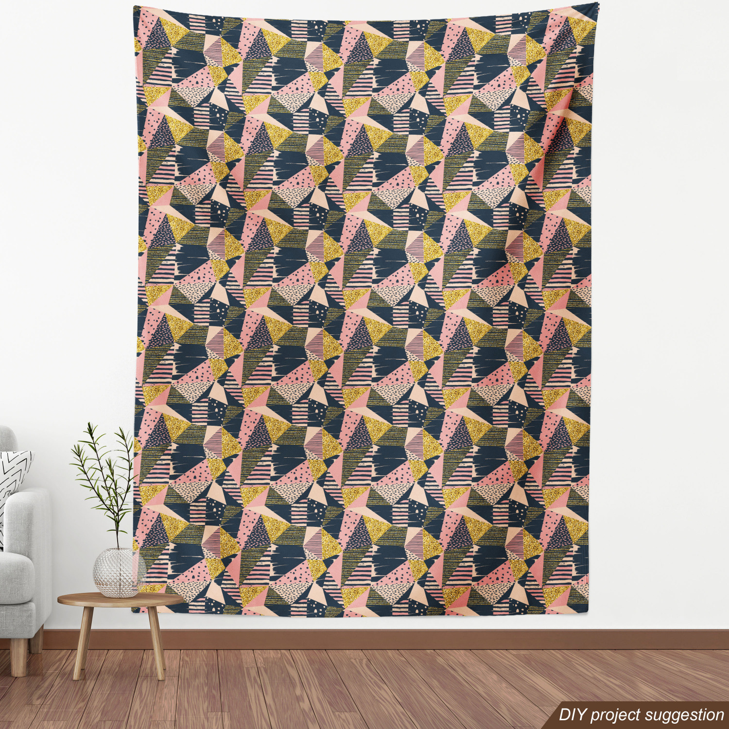 Fabric by The Yard Durable Upholstery Fabric for Home Accents Ambesonne - Picture 129 of 153