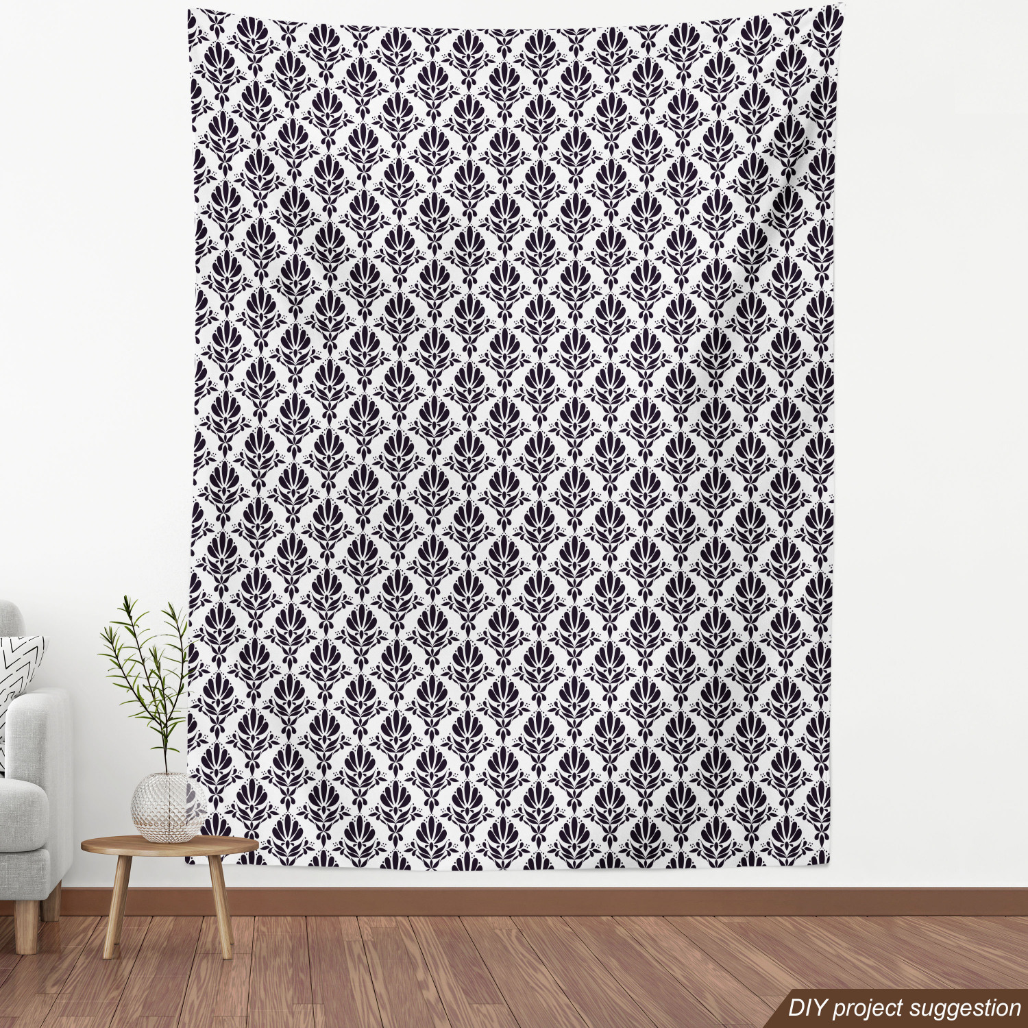 Fabric by The Yard Durable Upholstery Fabric for Home Accents Ambesonne - Picture 125 of 153